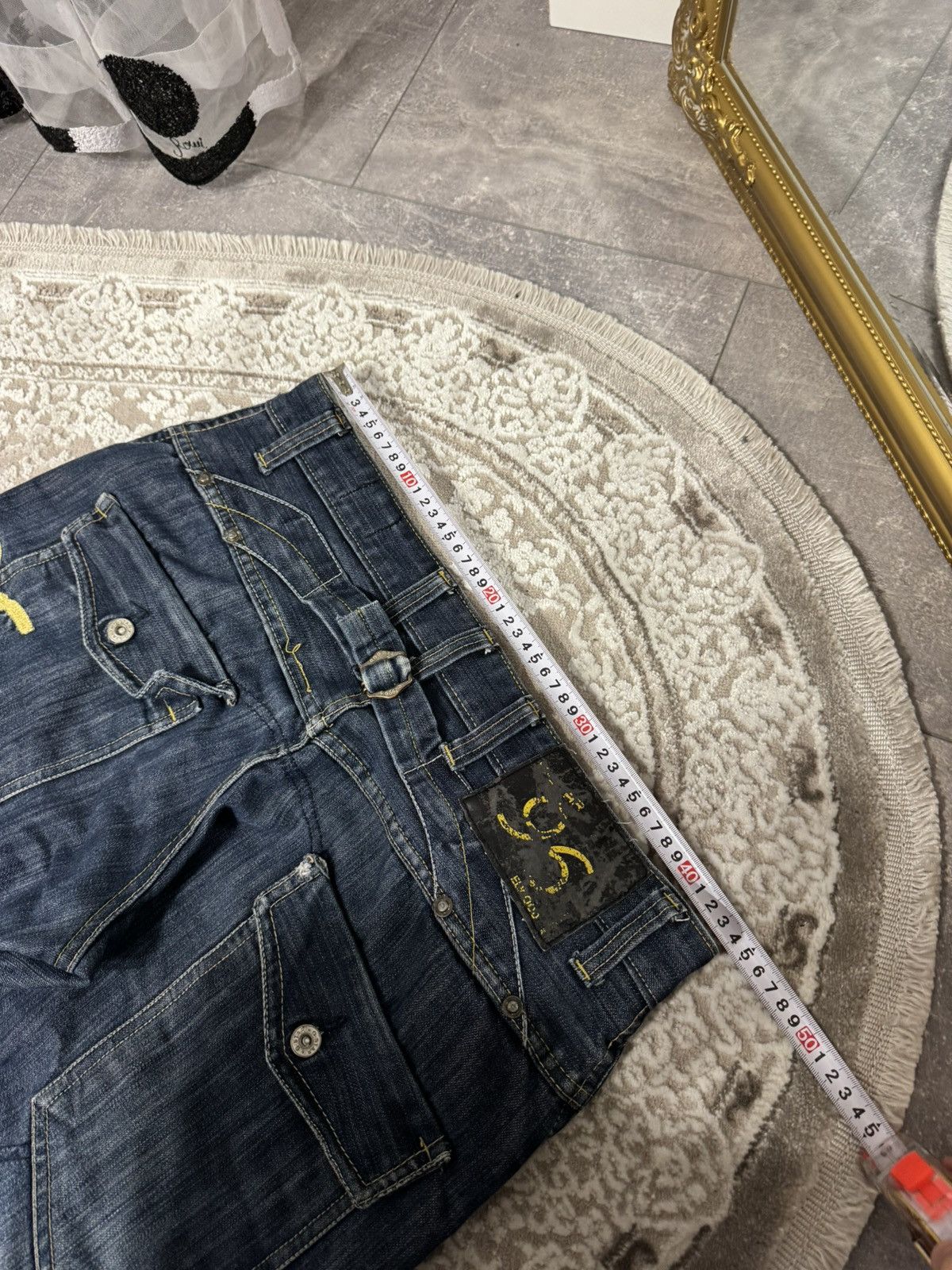 G-Star CRAZY AVANTGARDE G STAR RAW DENIM WASHED JAPAN JEANS Y2K Size US 34 / EU 50 - 12 Thumbnail