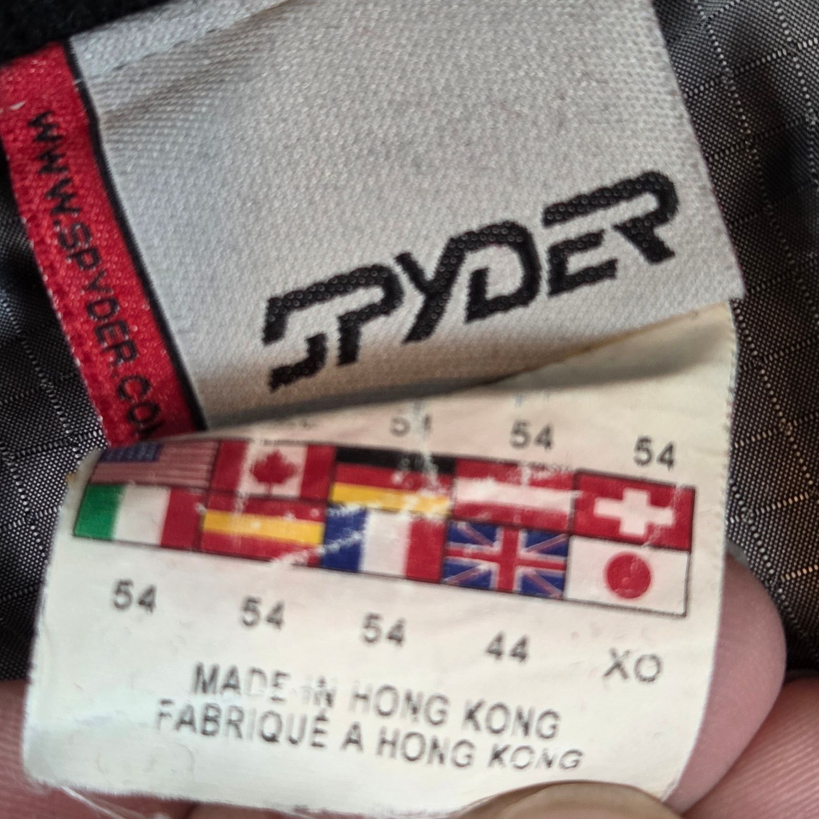 Spyder Vintage Spyder XL 1/4 Zip Wool Blend Sweater Size US XL / EU 56 / 4 - 4 Thumbnail