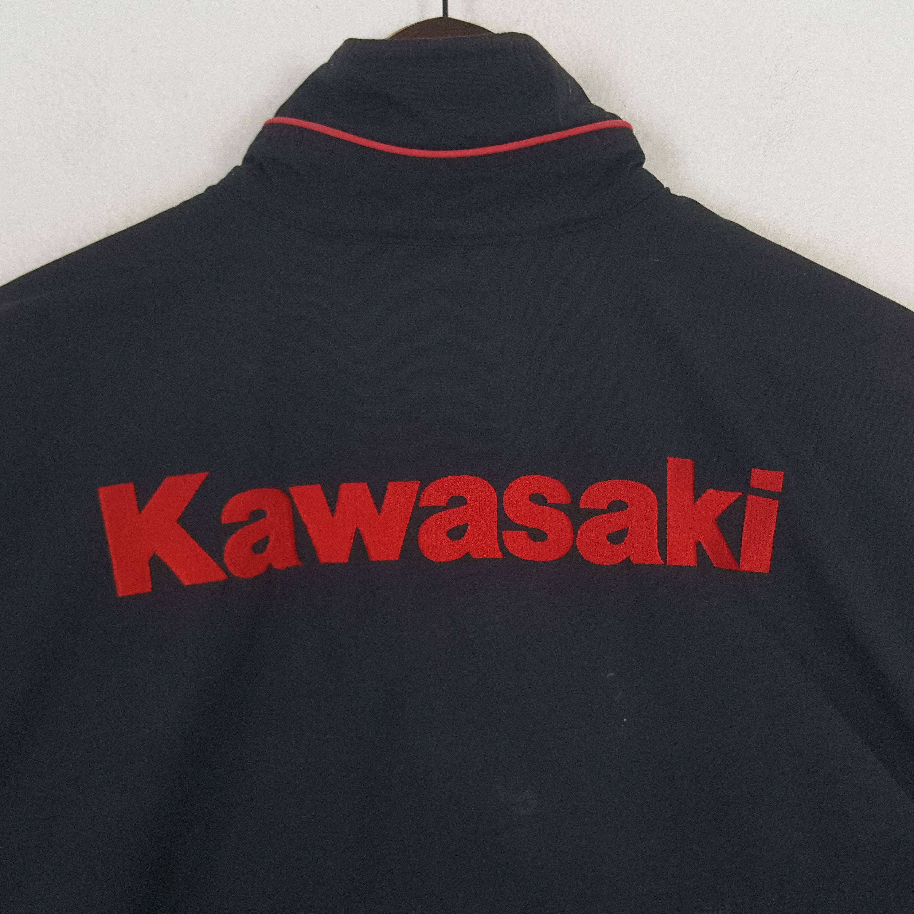 Sports Specialties × Vintage Vintage Kawasaki Racing Motorsport Jacket Size US L / EU 52-54 / 3 - 2 Thumbnail