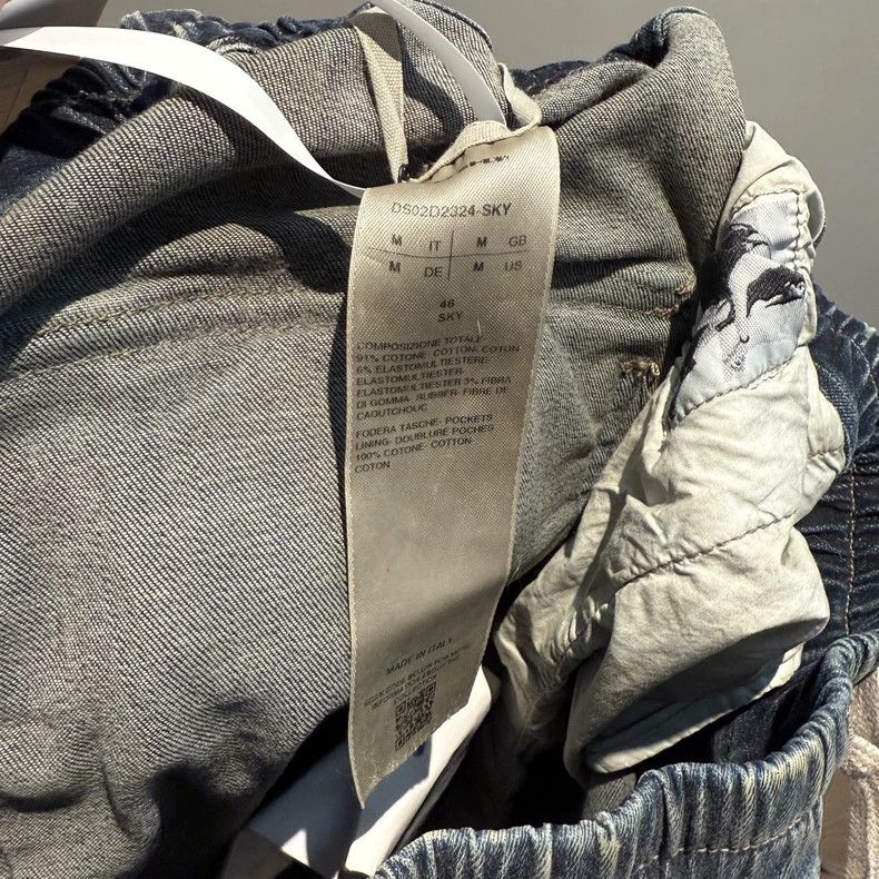 Rick Owens Rick Owens size m Denim Wash Blue Overalls Pocket Pants Size US 28 / EU 44 - 6 Thumbnail