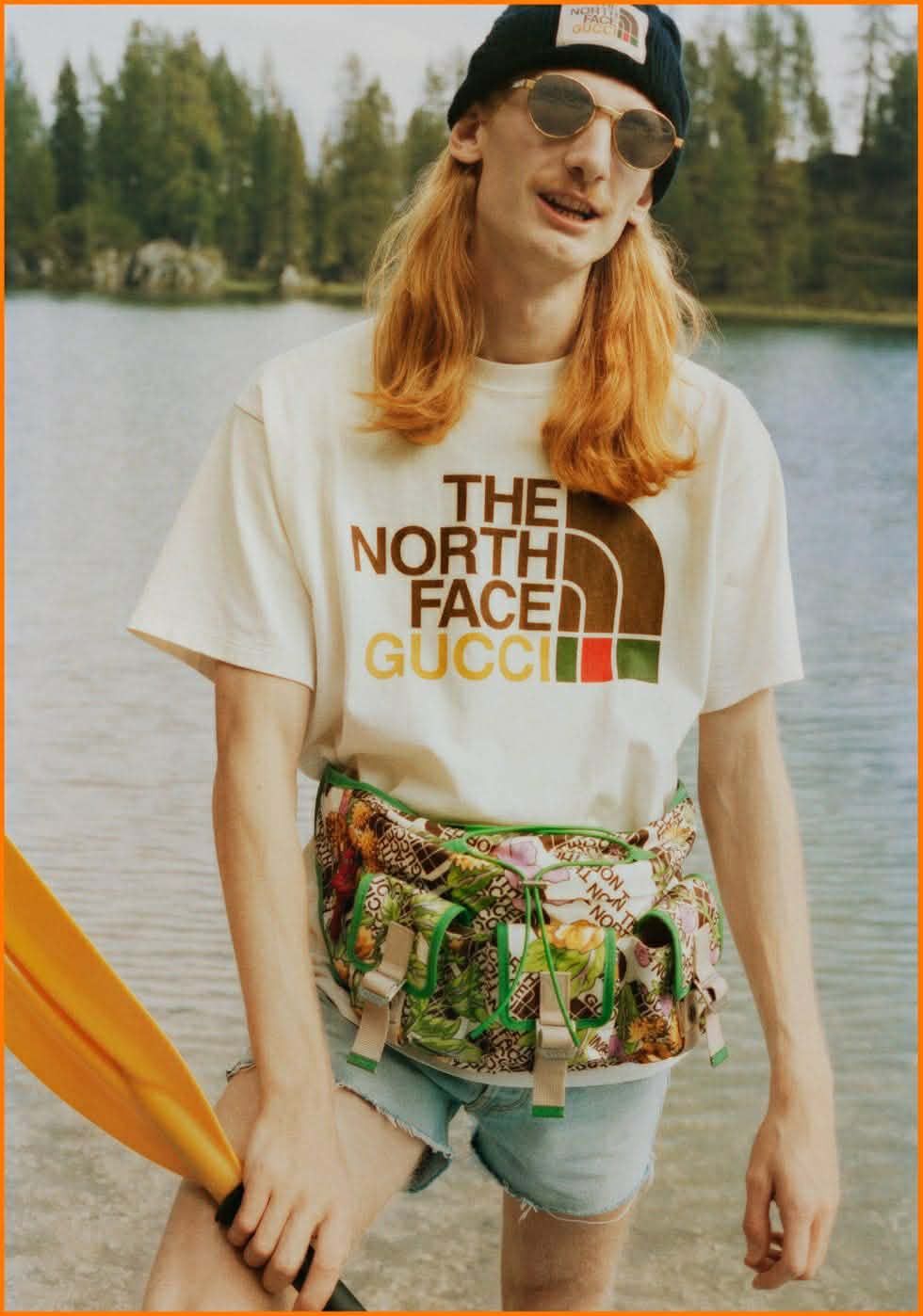 Gucci × The North Face Gucci x The North Face Oversized Tee Size US S / EU 44-46 / 1 - 1 Thumbnail
