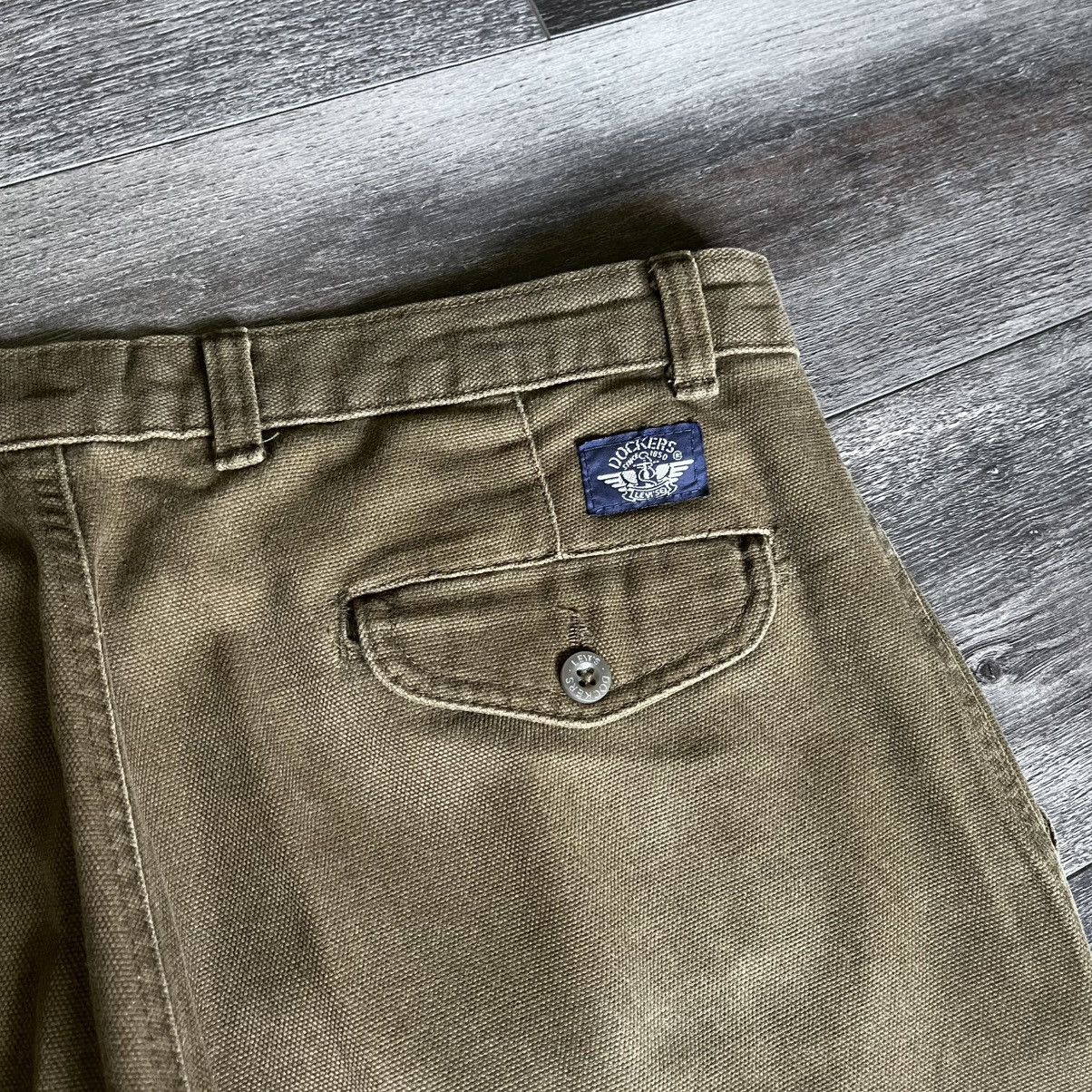 Levi's Vintage 1990s Levi’s by Dockers Pleated Trousers Pants 36x32 Size US 34 / EU 50 - 4 Thumbnail