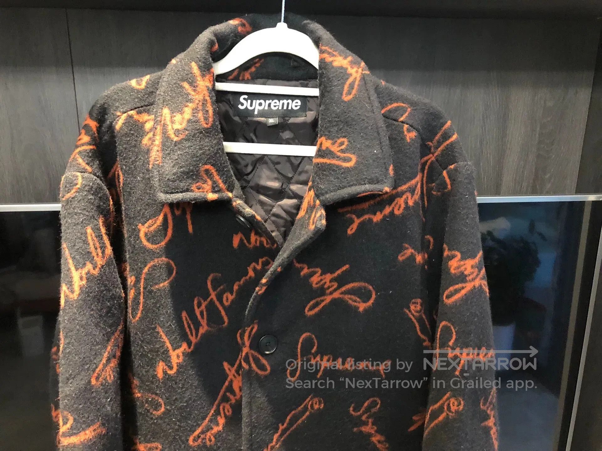 Supreme Supreme Wool Embroidered Coat. Size US XL / EU 56 / 4 - 3 Thumbnail