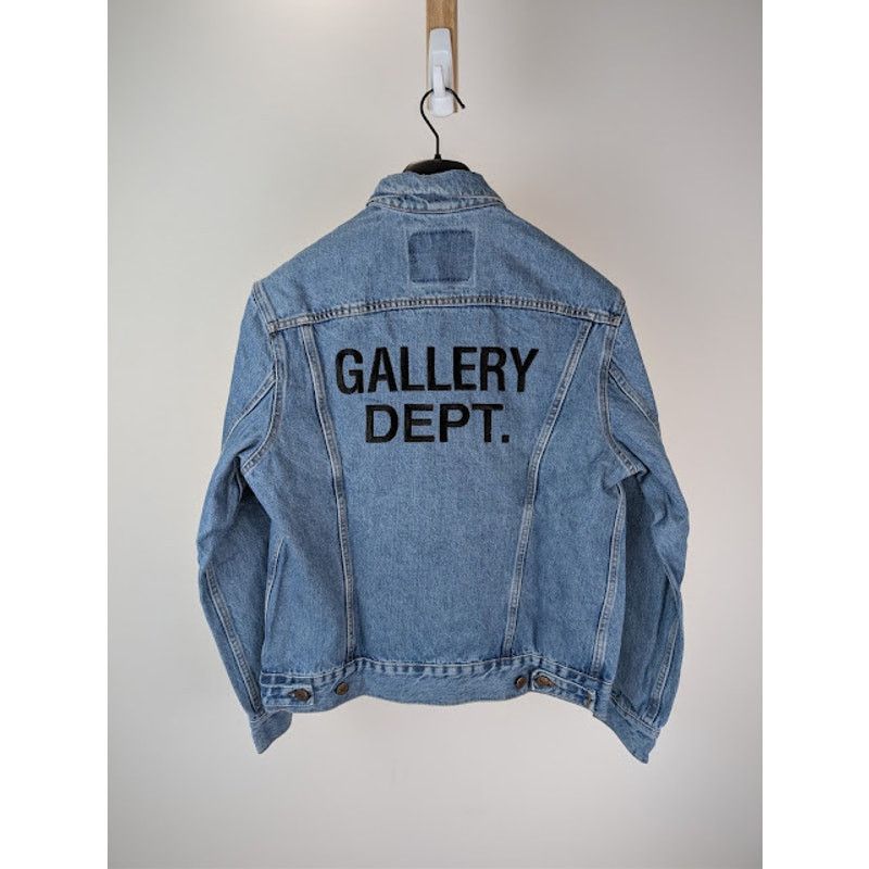 Gallery Dept. o1rshd1 Classic Levi's Trucker Denim jacket Indigo Blue Size US M / EU 48-50 / 2 - 16 Thumbnail