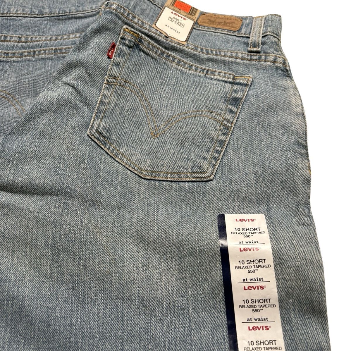 Levi's Vintage Levi's 550 Jeans Womens 10 Short Blue Relaxed Fit Size 32" / US 10 / IT 46 - 3 Thumbnail