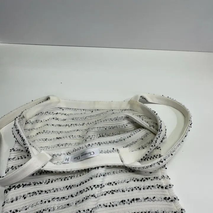 Other Dior Striped Sleeveless Knit Dress for Women 0079-2507 Size S / US 4 / IT 40 - 7 Thumbnail