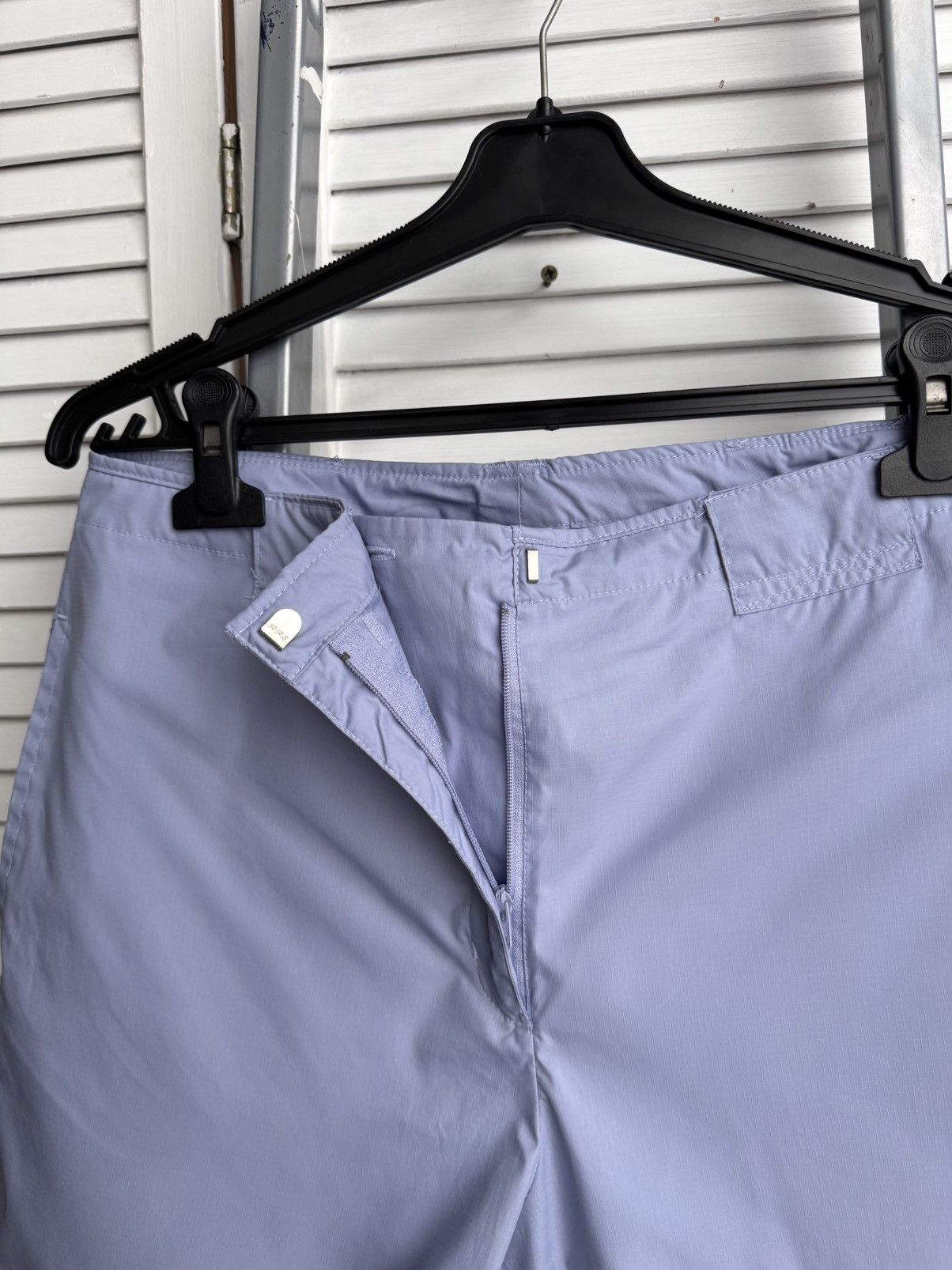 Nike Vintage Nike Clima-Fit Zip Off Tech Pants Nylon Light Blue Size US 30 / EU 46 - 7 Thumbnail