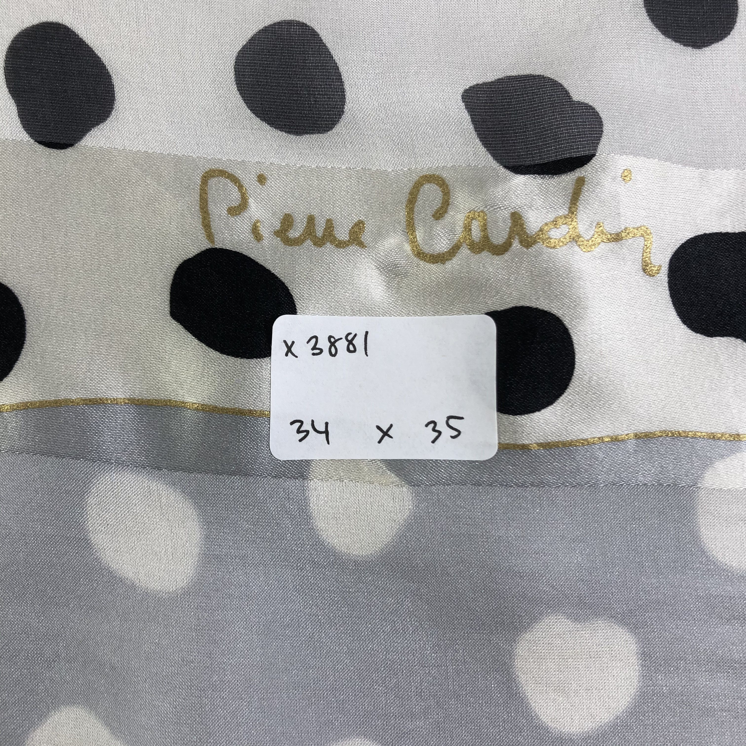 Pierre Cardin × Vintage Vintage Pierre Cardin Silk Scarf Size ONE SIZE - 7 Thumbnail