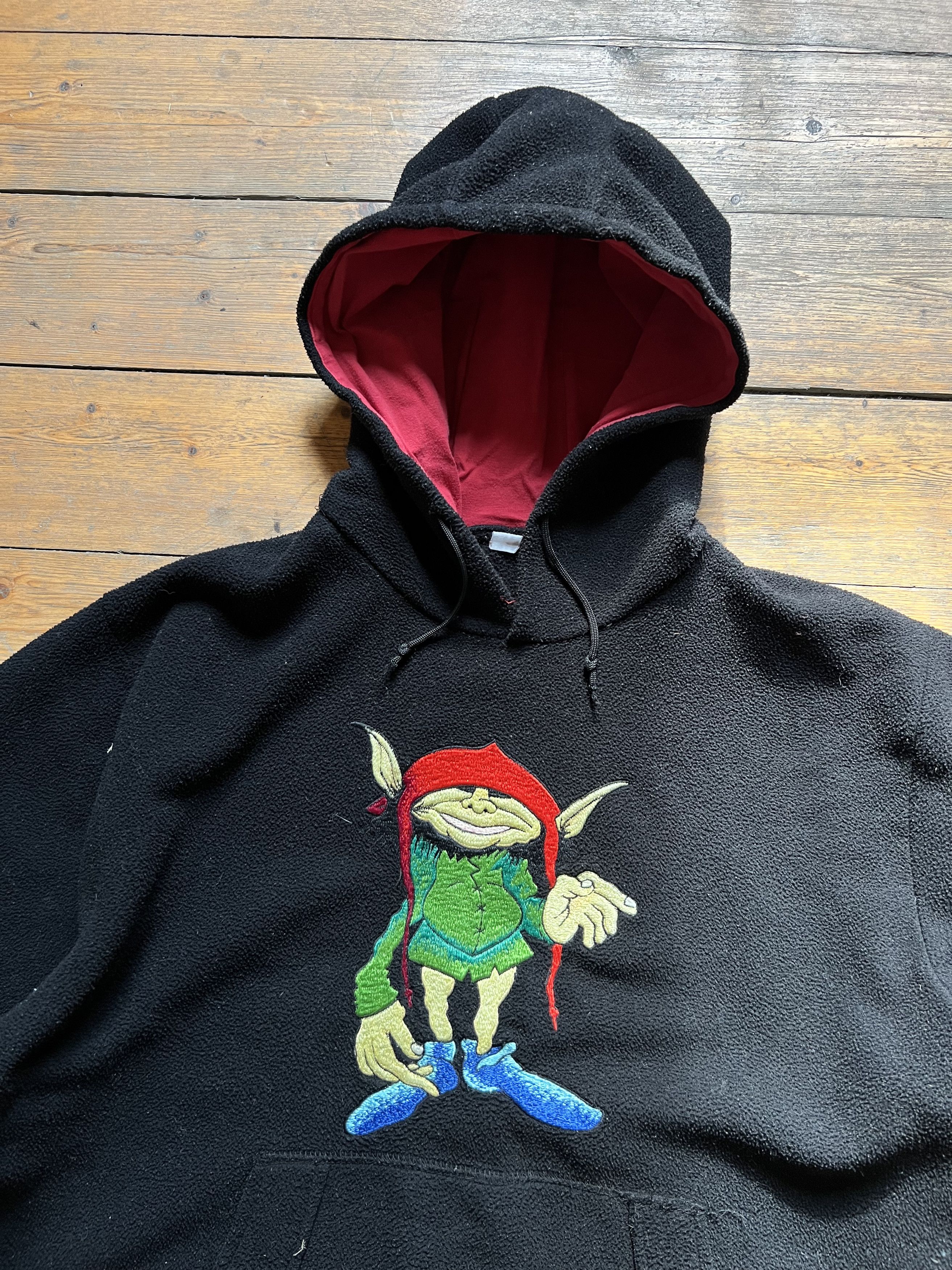 Vintage Goblin Vintage Fleece Hoodie 1990s Size US M / EU 48-50 / 2 - 2 Thumbnail