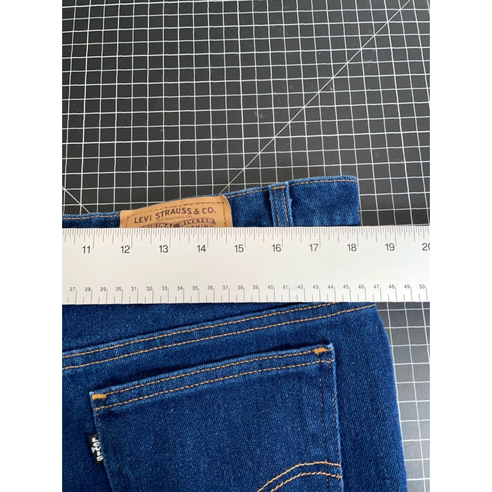 Levi's VINTAGE Levi's Black Tab 517 Jeans Men 36 x 31 Blue 90s Size US 36 / EU 52 - 6 Thumbnail