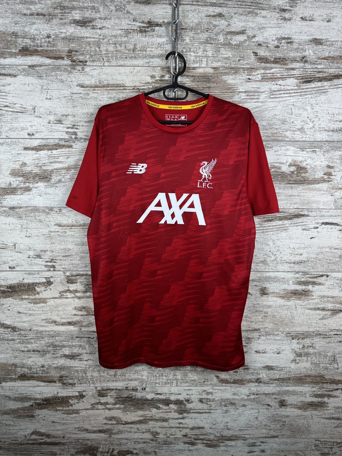 New Balance × Vintage Mens Vintage New Balance Liverpool FC T-shirt soccer jersey Size US XL / EU 56 / 4 - 2 Thumbnail