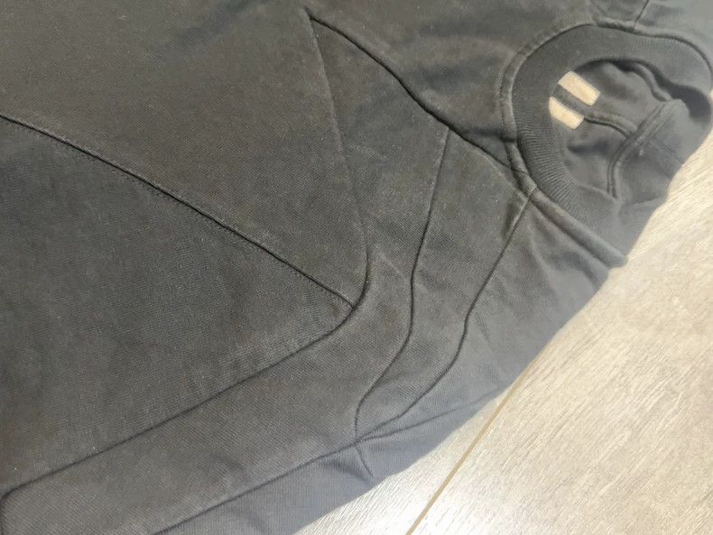 Rick Owens rick owens Black Armor Deconstructed Patchwork Shoulder Pa Size US S / EU 44-46 / 1 - 8 Thumbnail