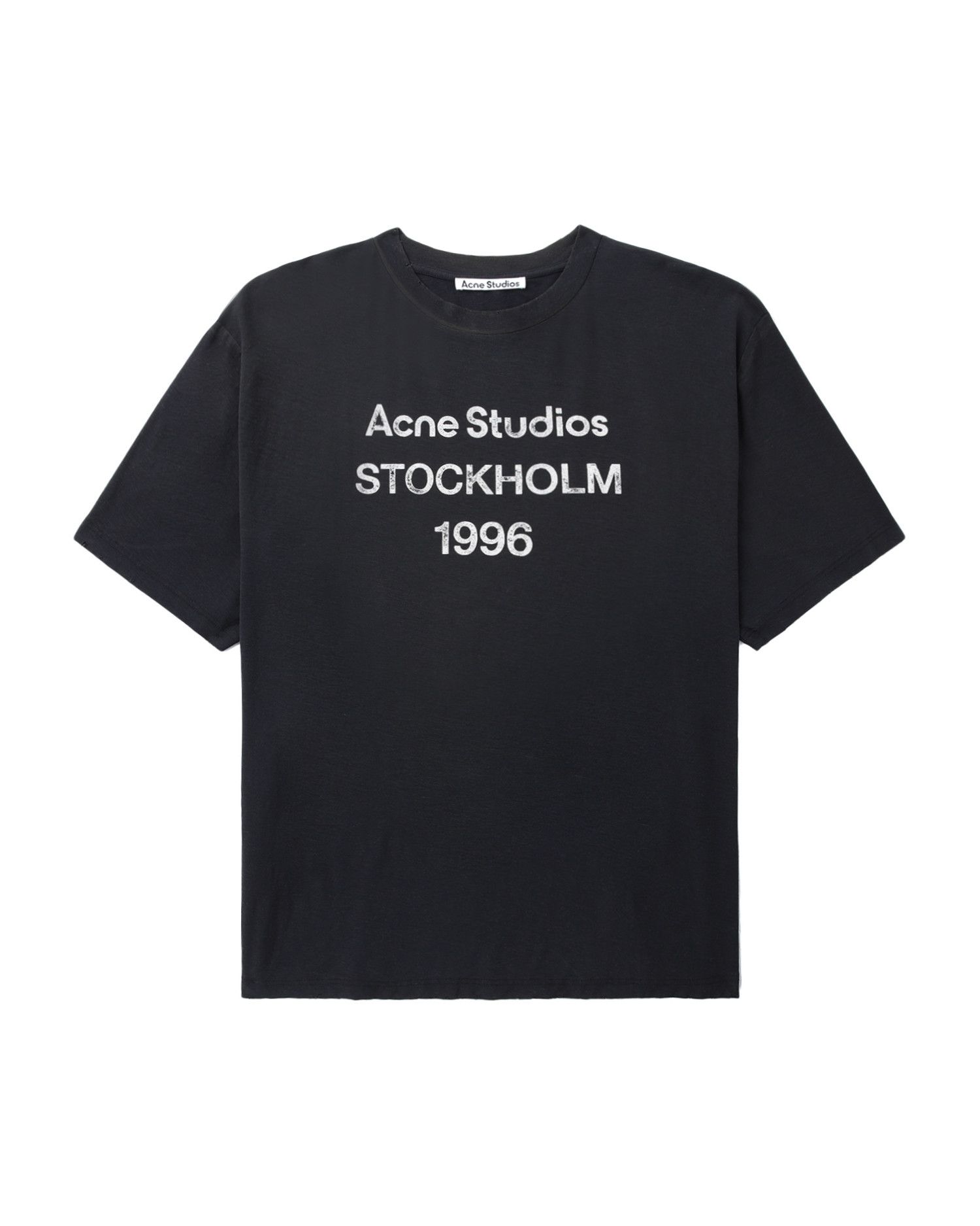 Acne Studios Acne Studios Logo Logo Printed T-Shirt Size US XL / EU 56 / 4 - 1 Thumbnail