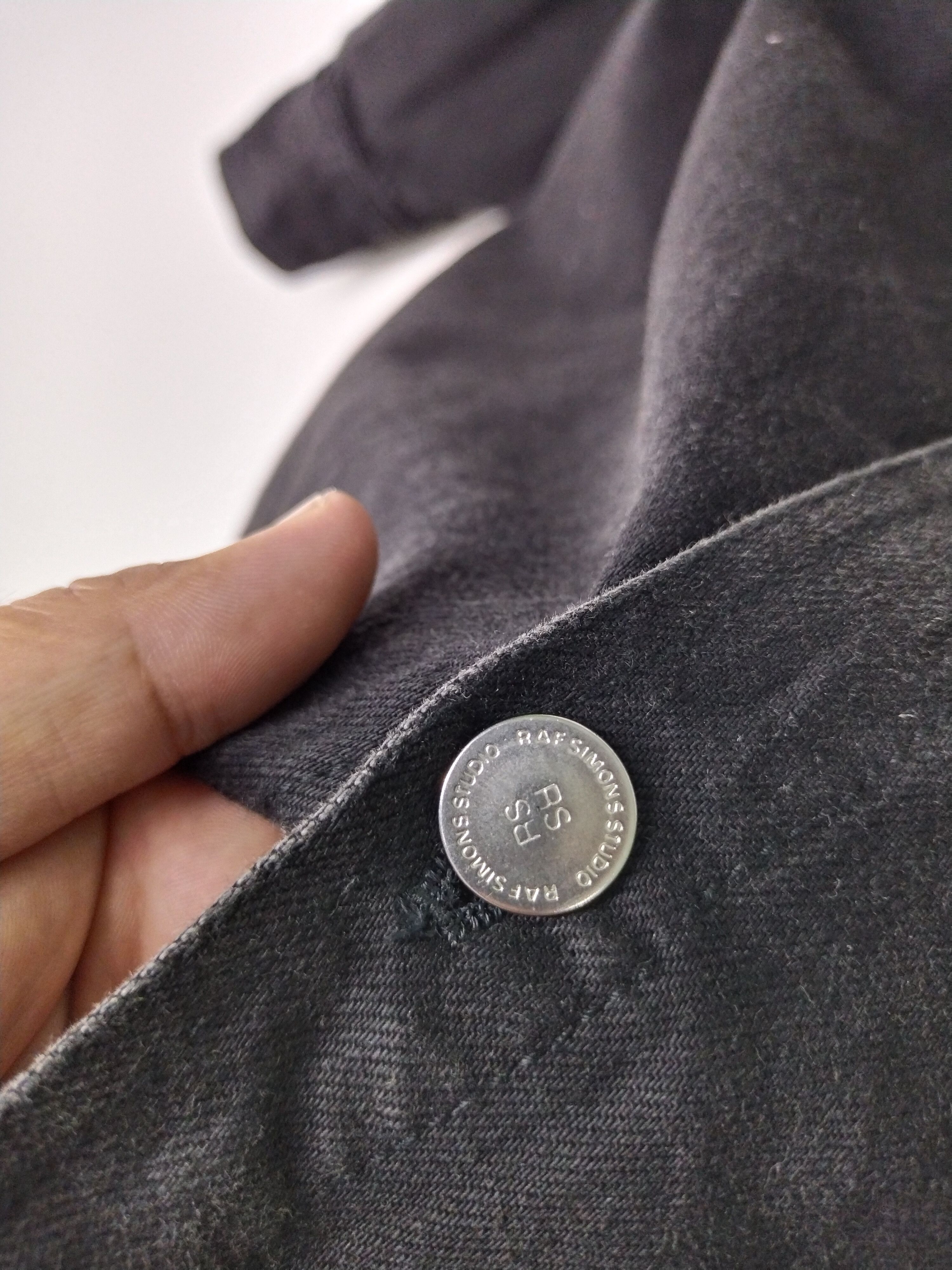Raf Simons Big Fit Denim Shirt AW19/20 Raf Simons Jacket Size US XL / EU 56 / 4 - 12 Thumbnail
