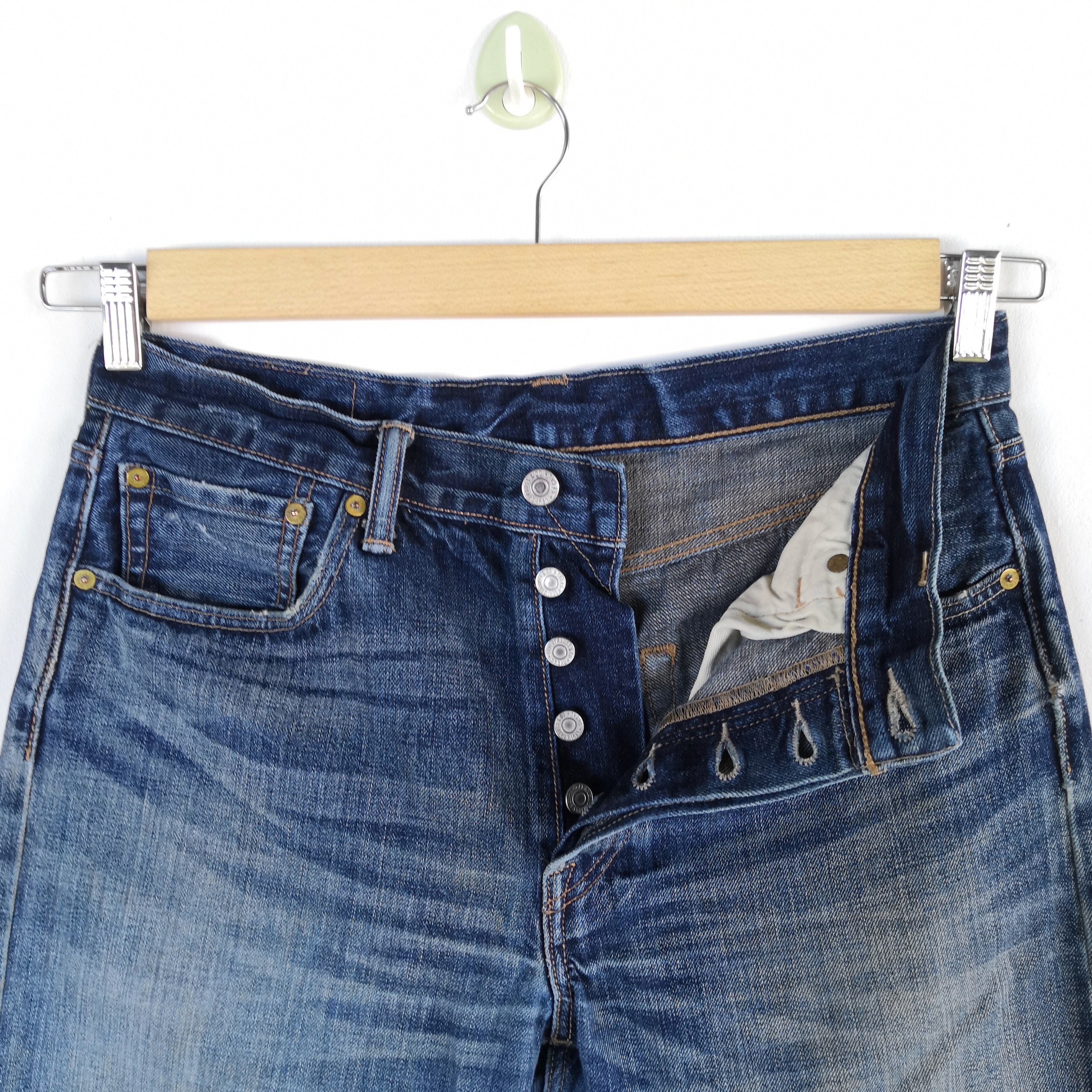 Levi's Vintage Levis 501 Denim Levi's 501 Distressed Faded Jeans Size US 32 / EU 48 - 5 Thumbnail