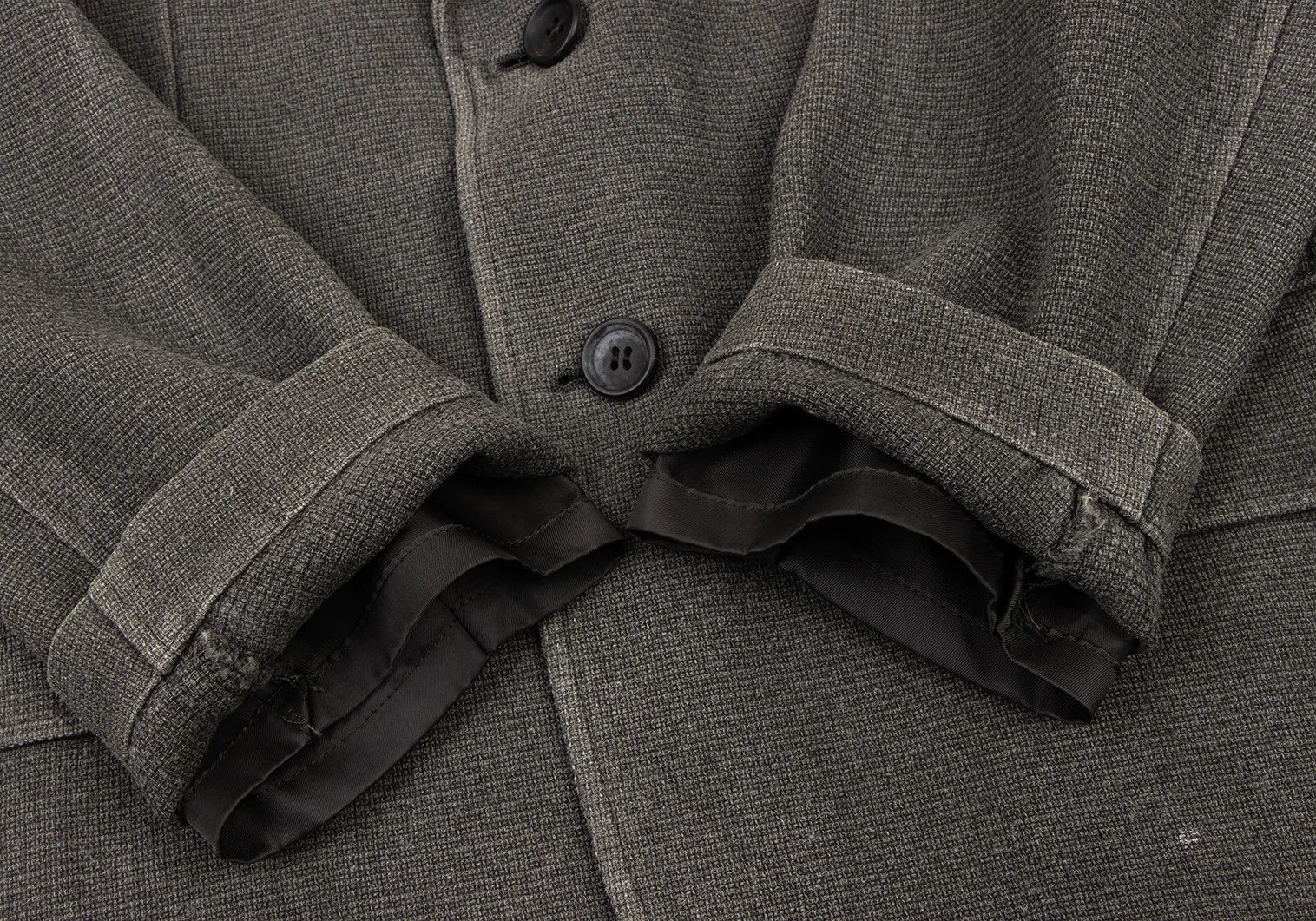 Issey Miyake Paper Blend Wool Jacket in Gray 3 Size US L / EU 52-54 / 3 - 9 Thumbnail
