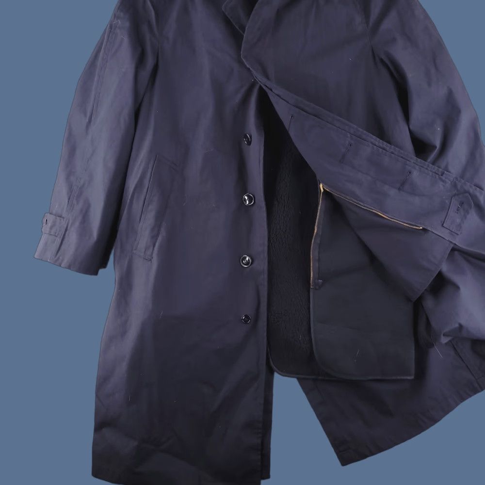 Vintage Defense Logistics Coat Mens 40 Blue Quarterdeck Collection Parka with LINER Militaria Navy Blue Mens Coat 40? Size US XXS / EU 40 - 1 Thumbnail