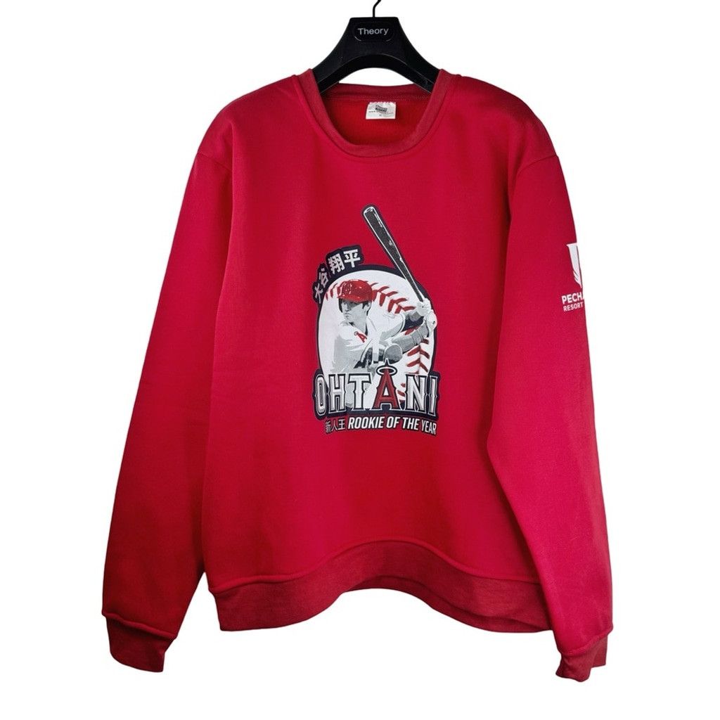 Other NWOT SHOHEI OHTANI 2018 Rookie of the Year Red Sweatshirt XL Size US XL / EU 56 / 4 - 1 Thumbnail