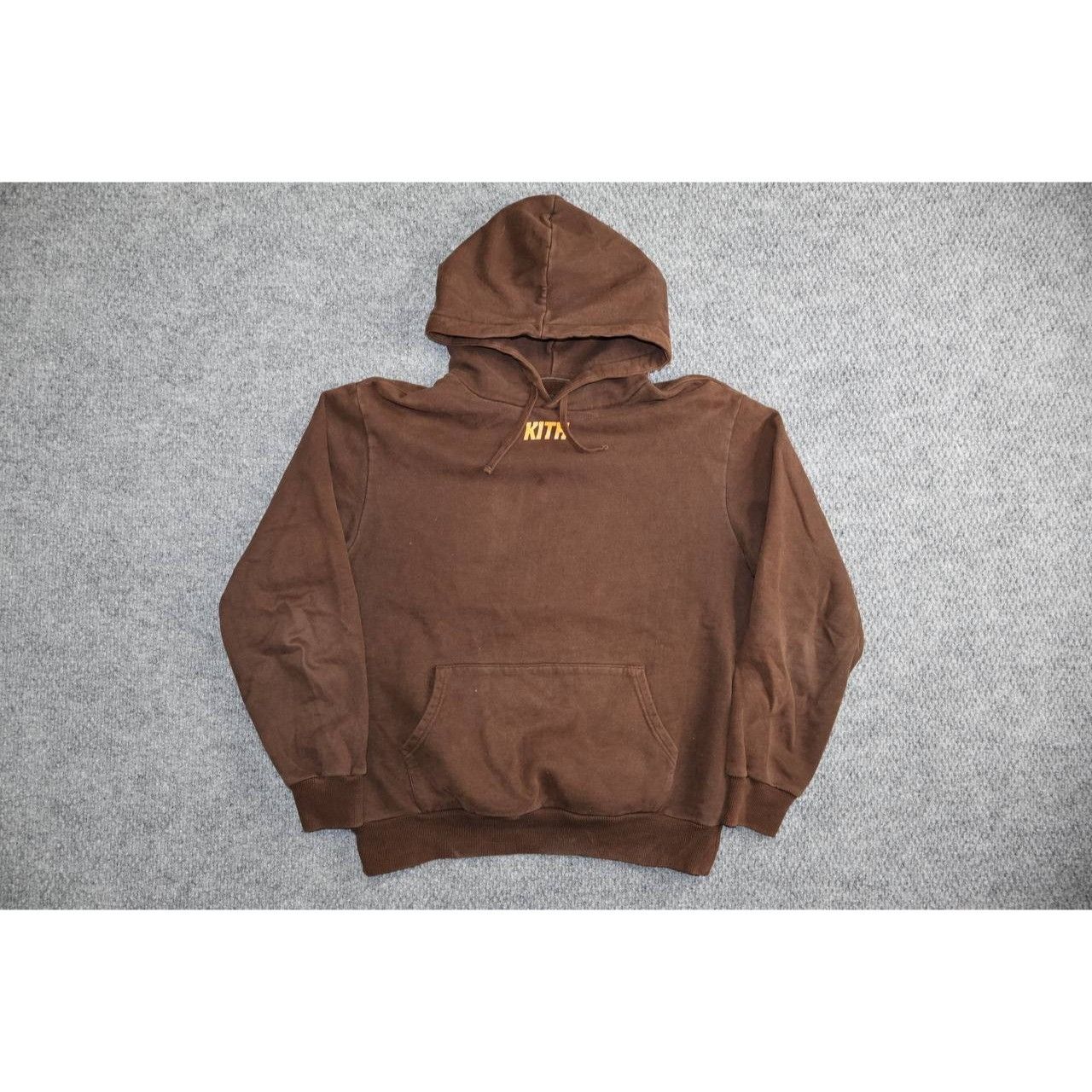 Kith Kith Brown Logo Hoodie Men’s Size L 100% Cotton Pullover Size US L / EU 52-54 / 3 - 10 Thumbnail