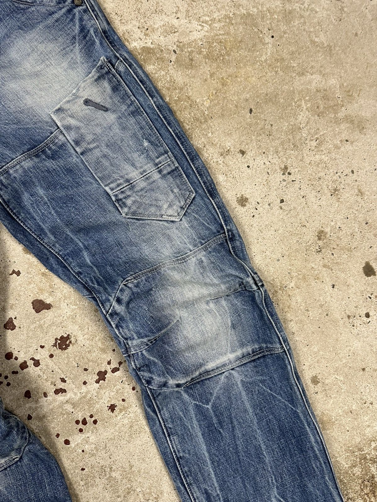 G-Star × Japanese Brand × Vintage Vintage Y2K G Star Raw 3301 Embroidery Denim Pants Jeans Size US 28 / EU 44 - 6 Thumbnail