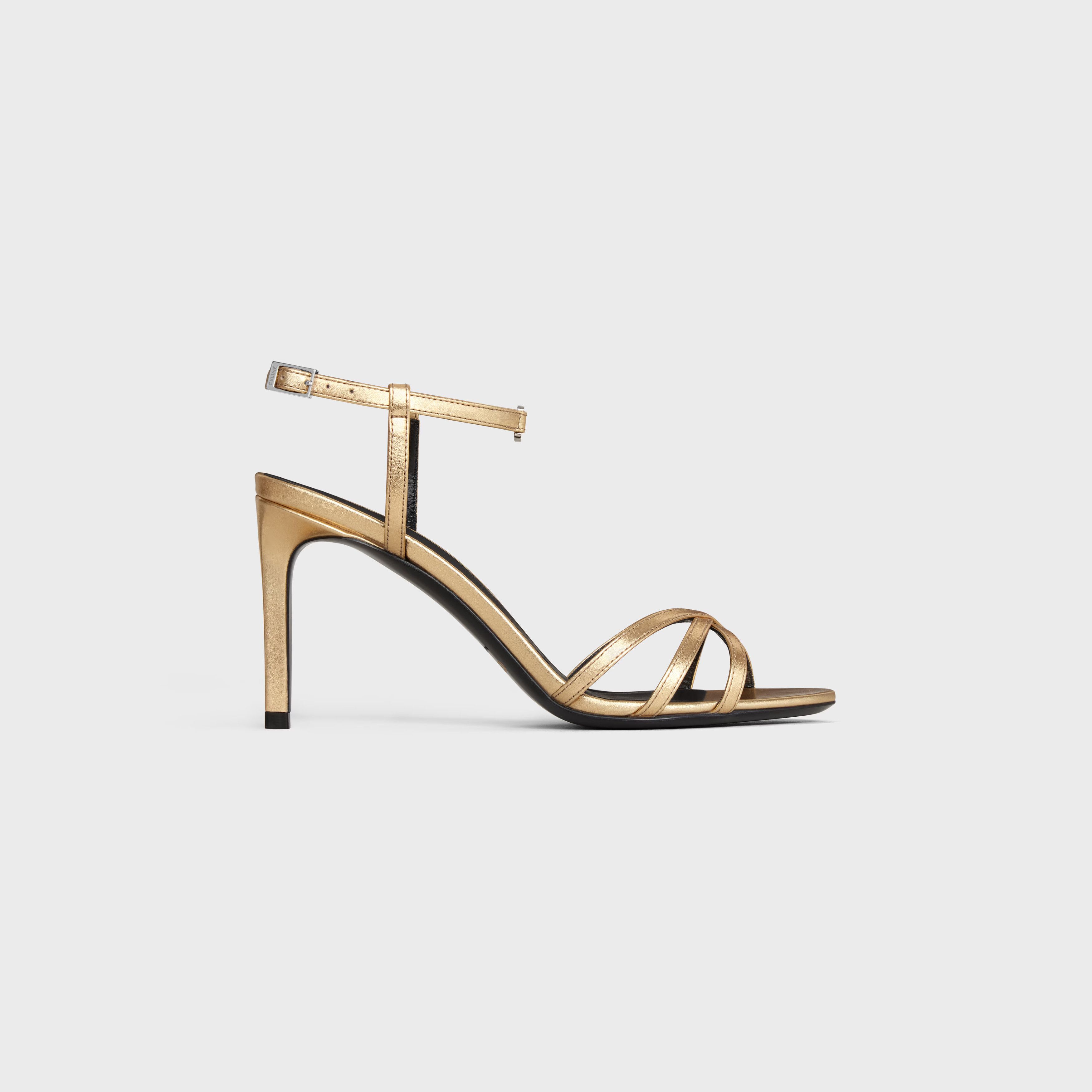 Celine o1bcso1str0625 355063901C Sandals in Gold Size US 10 / IT 40 - 1 Thumbnail