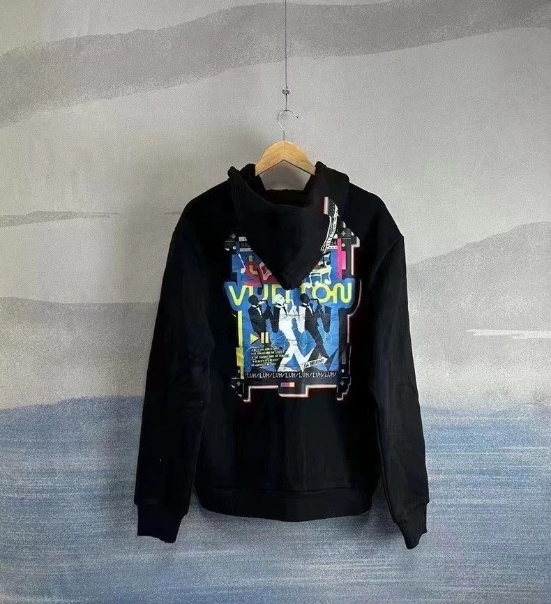 Louis Vuitton Louis Vuitton Black Graffiti Hooded Jacket-2507 Size US S / EU 44-46 / 1 - 2 Thumbnail