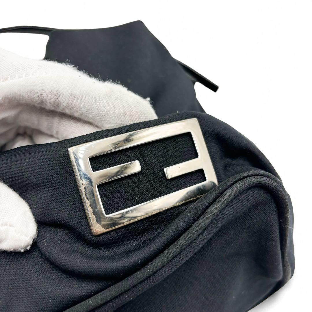 Fendi Fendi - Mamma Bucket Handbag Shoulder Bag Black Size ONE SIZE - 8 Thumbnail