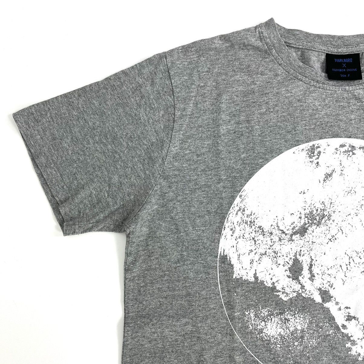 Number (N)ine Vintage Number (N)ine X Marlboro Super Moon Grey Tshirt Y2K Size US M / EU 48-50 / 2 - 3 Thumbnail