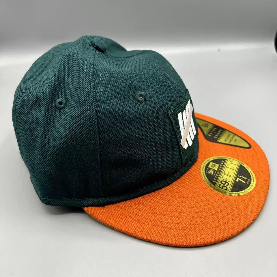 New Era Undefeated Hat Men 7 1/4 59Fifty New Era Fitted Cap New Wool Size ONE SIZE - 3 Thumbnail
