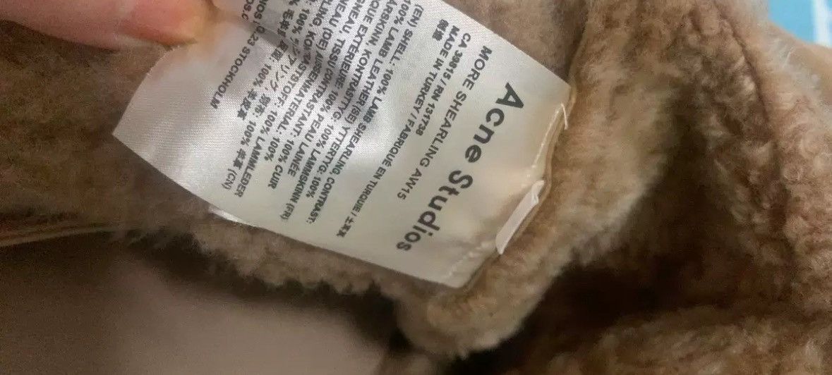 Acne Studios Acne studios Fur one-piece biker jacket 2412-Nextarrow Size US S / EU 44-46 / 1 - 7 Thumbnail