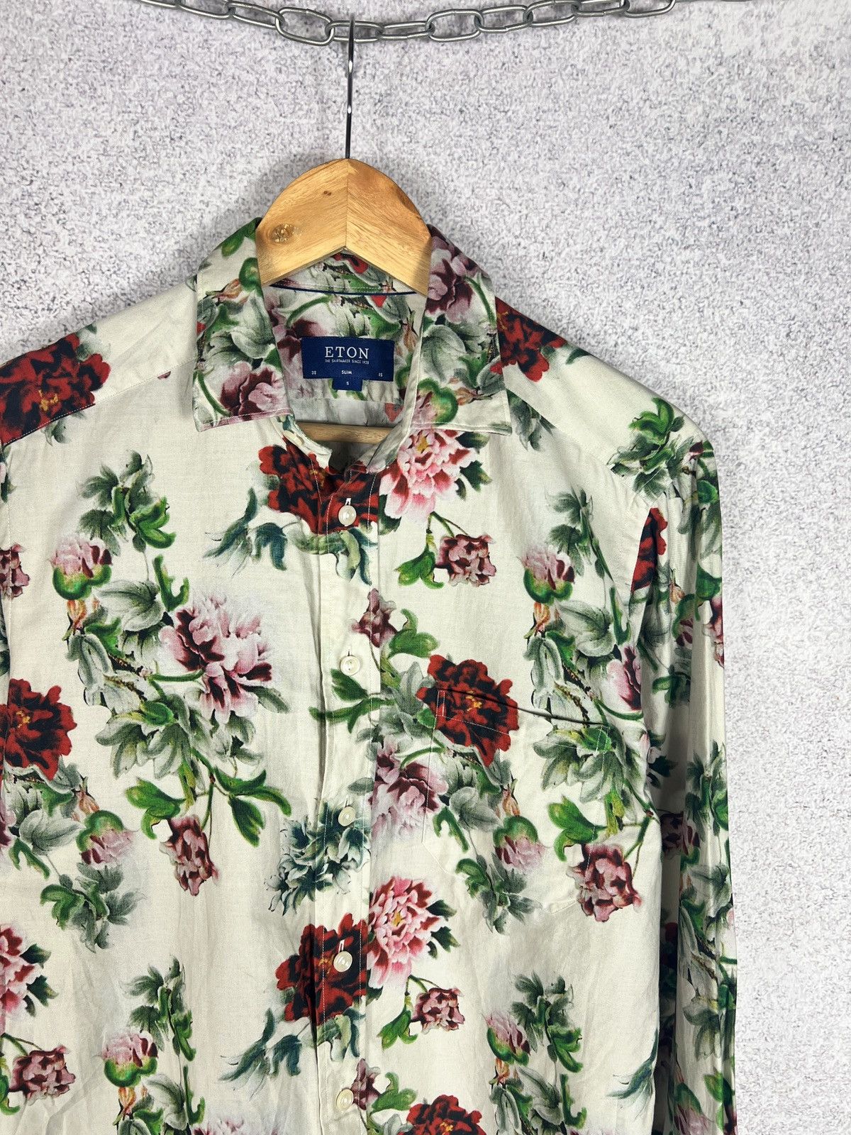 Eton Eton Floral Sumo Shirt Size US S / EU 44-46 / 1 - 4 Thumbnail