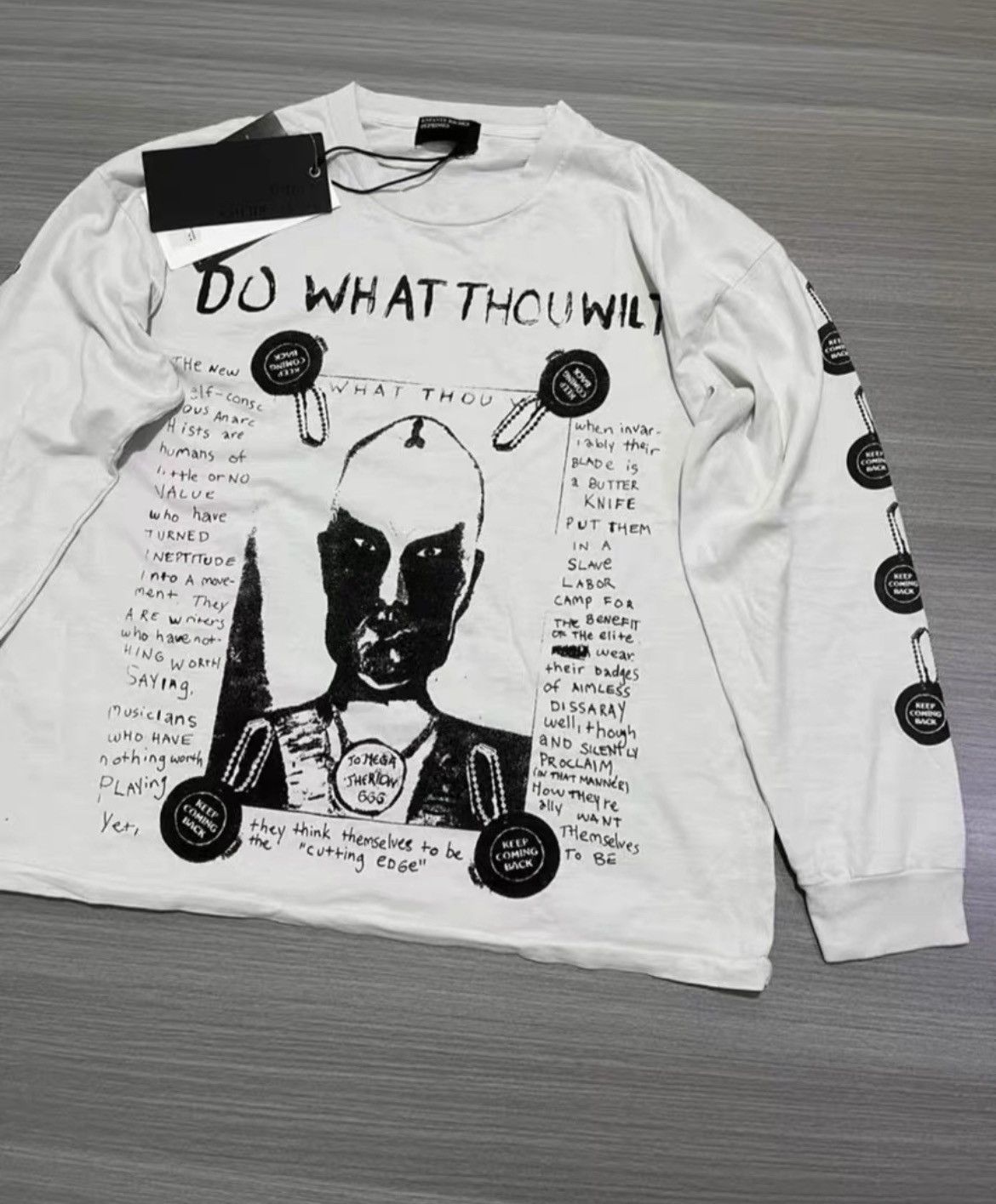 Enfants Riches Deprimes ERD 24SS alien long sleeve shirt -DMC
