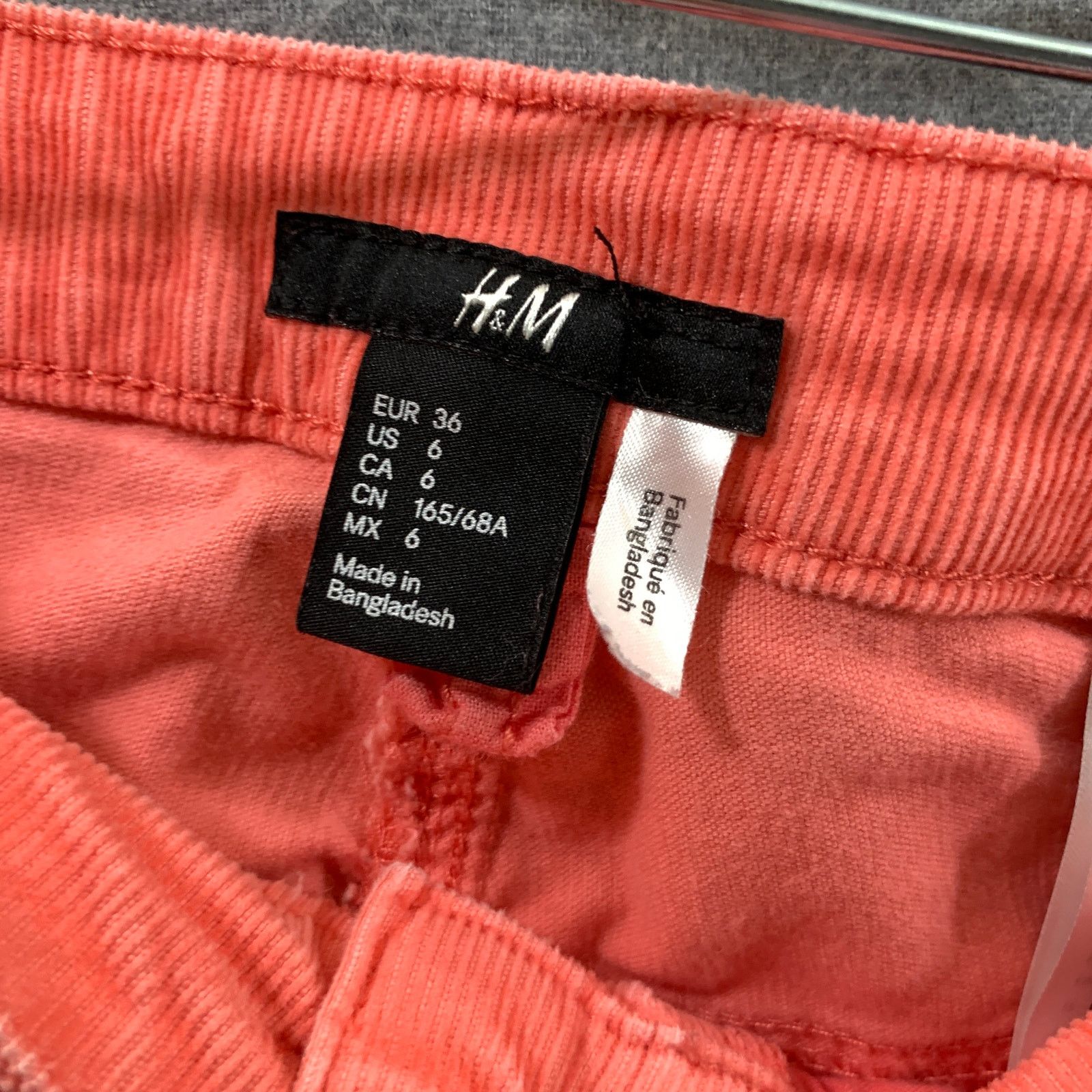 H&M H&M Women's Pants Size 6 Orange Color Size 28" / US 6 / IT 42 - 3 Thumbnail