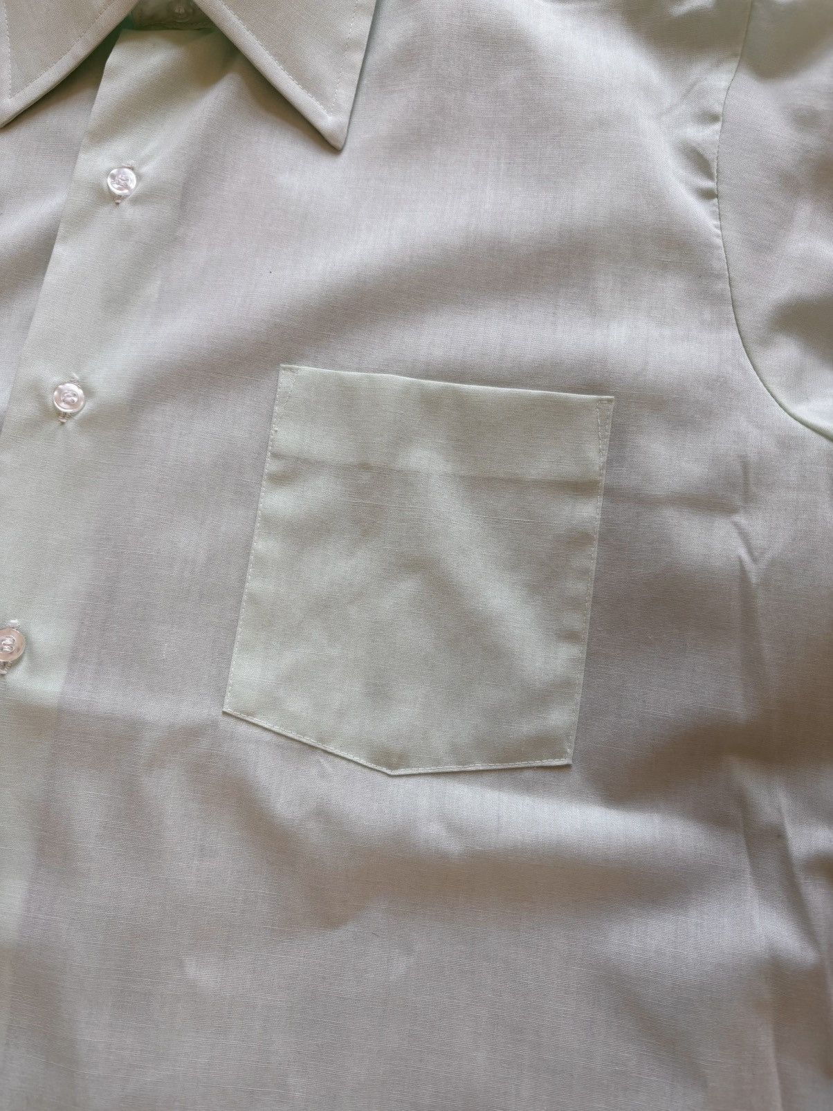 Arrow Arrow Belmont Club Vintage 50s Mint Green Dress Shirt 17 35 Size US L / EU 52-54 / 3 - 8 Thumbnail