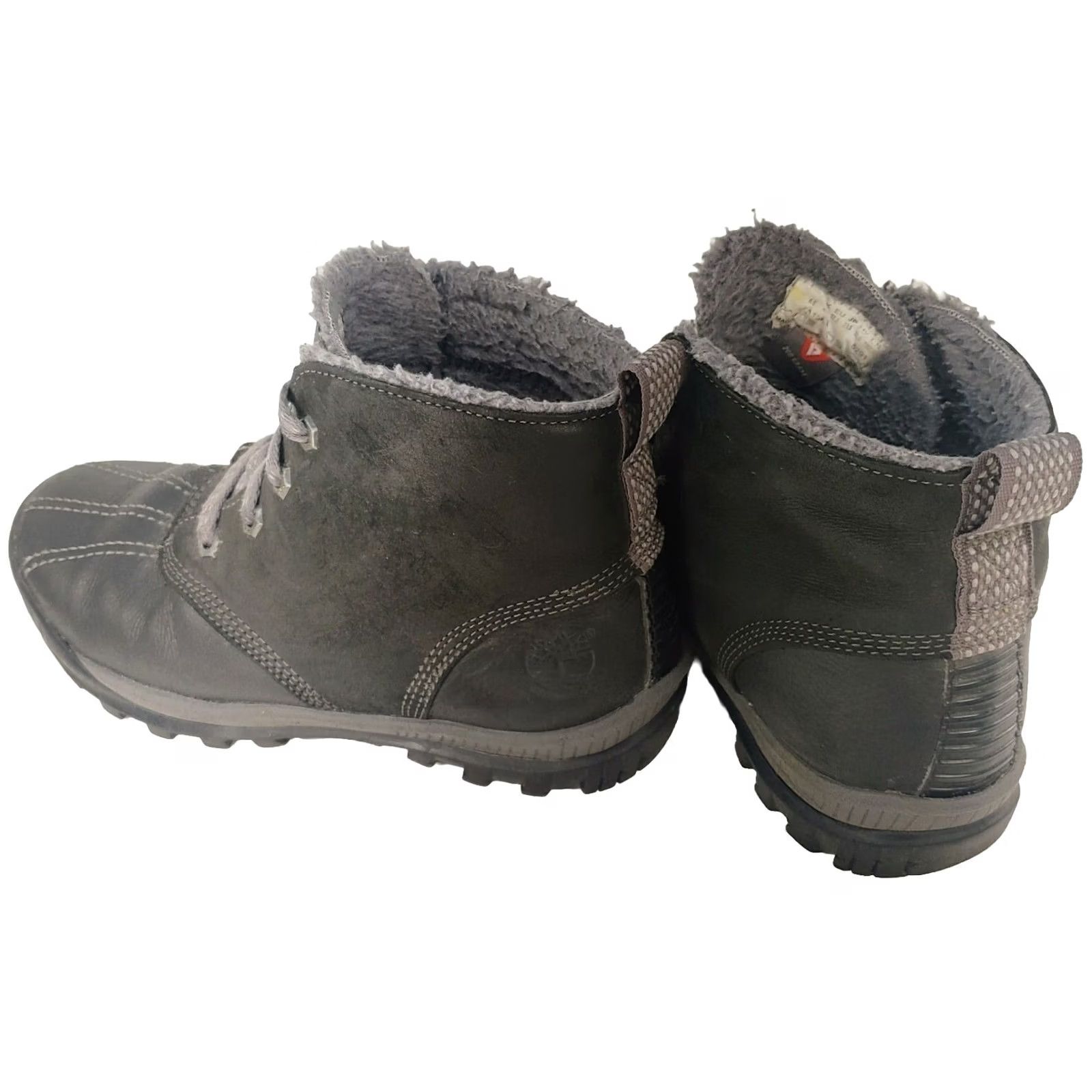 Timberland Timberland Women's 6.5M Black Leather Ankle Boot Lace Up Hiker Model 5291 Size US 7 / IT 37 - 5 Thumbnail