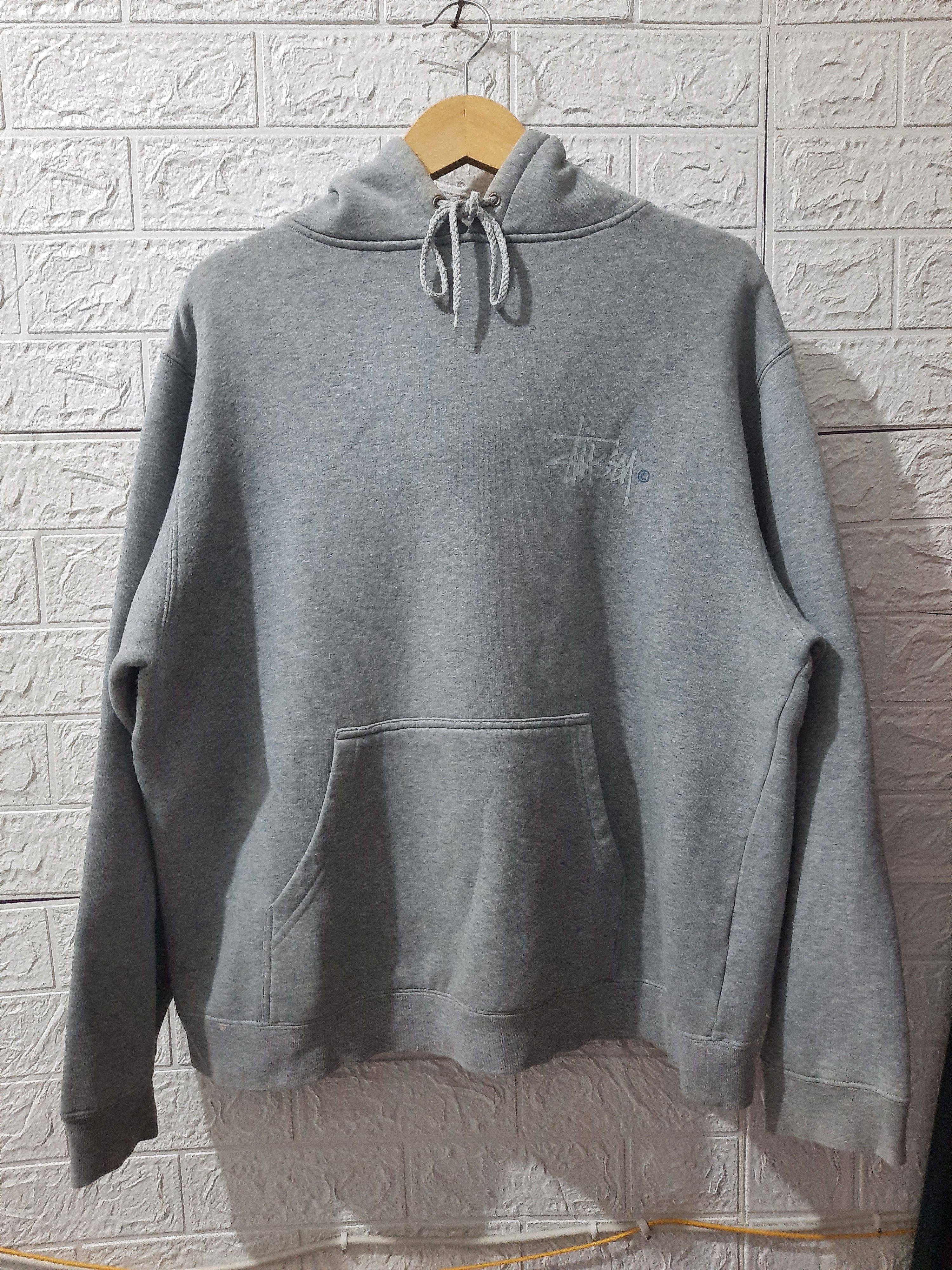 Stussy Stussy Signature Logo / Stussy Basic Logo Hoodie 90s Vintage Size US M / EU 48-50 / 2 - 2 Thumbnail