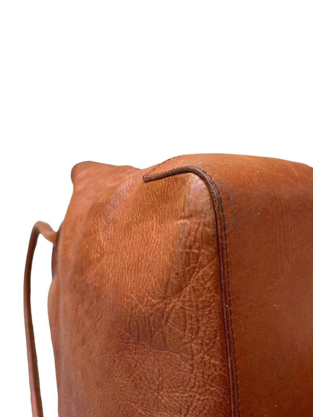 Leather Genten Japan Patina Leather Shoulder Bag Size ONE SIZE - 13 Thumbnail