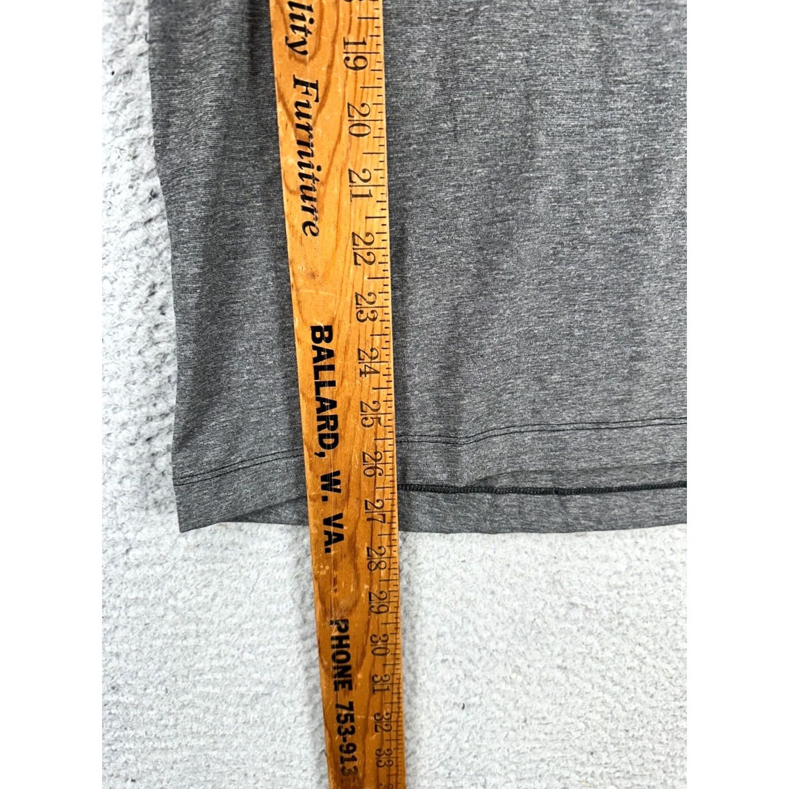 Lululemon Lululemon Golf Polo Shirt Mens Medium Gray Tech Short Sleeve Athletic Button Polo Shirt Vintage No Size US M / EU 48-50 / 2 - 6 Thumbnail