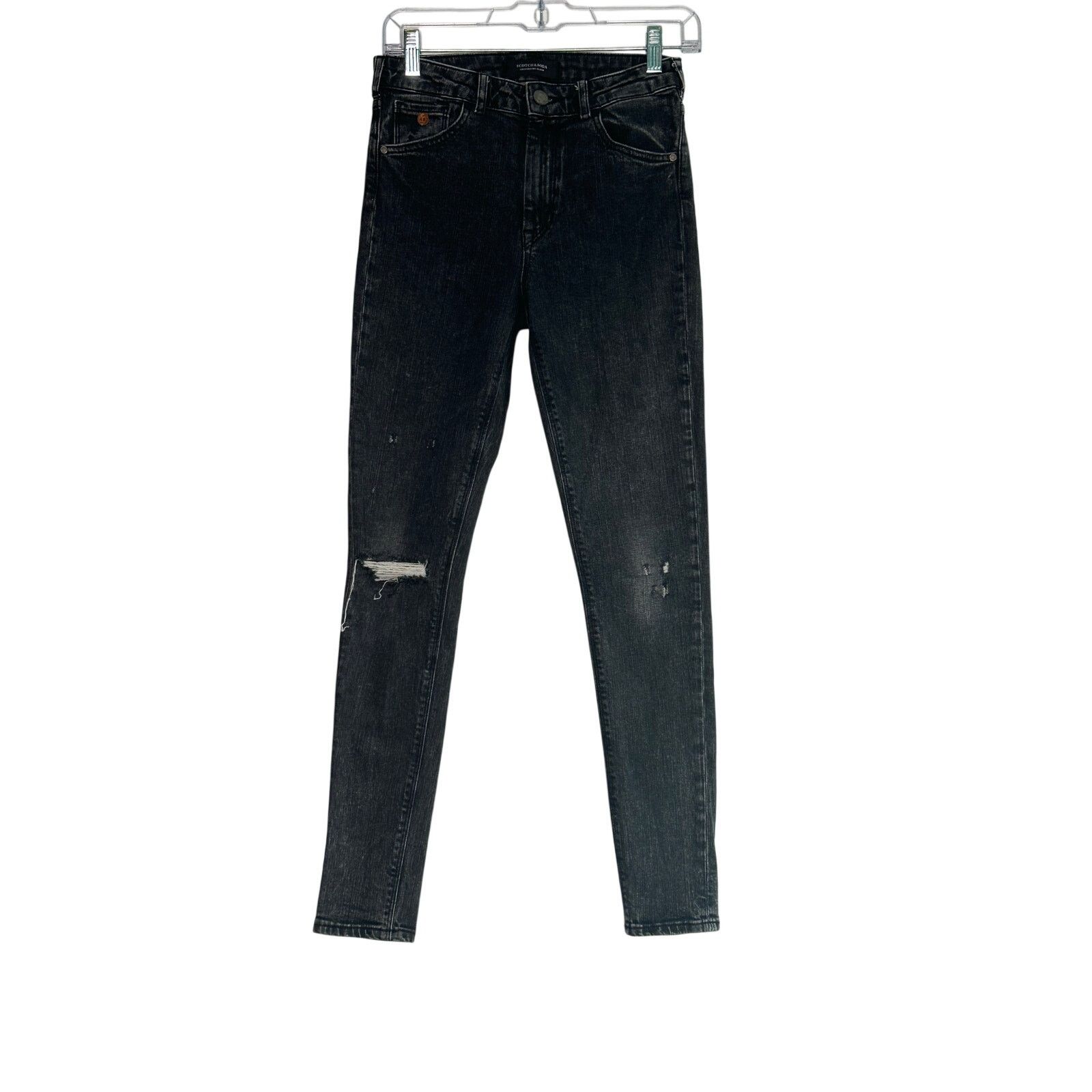 Scotch & Soda Scotch & Soda Golden Ticket high rise skinny jeans size 2 Size 26" / US 2 / IT 38 - 15 Thumbnail