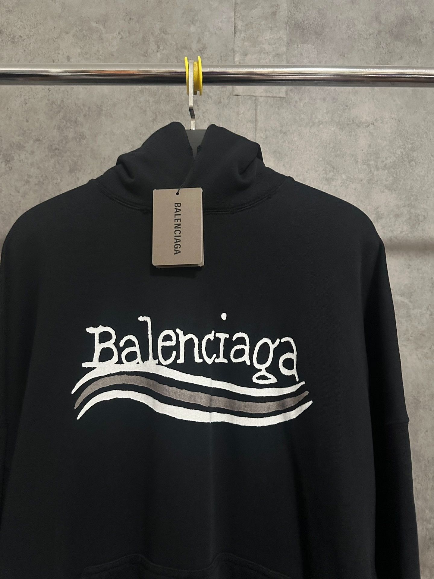 Balenciaga Balenciaga Graffiti Cola Wave Print Logo Hoodie Size US L / EU 52-54 / 3 - 2 Thumbnail