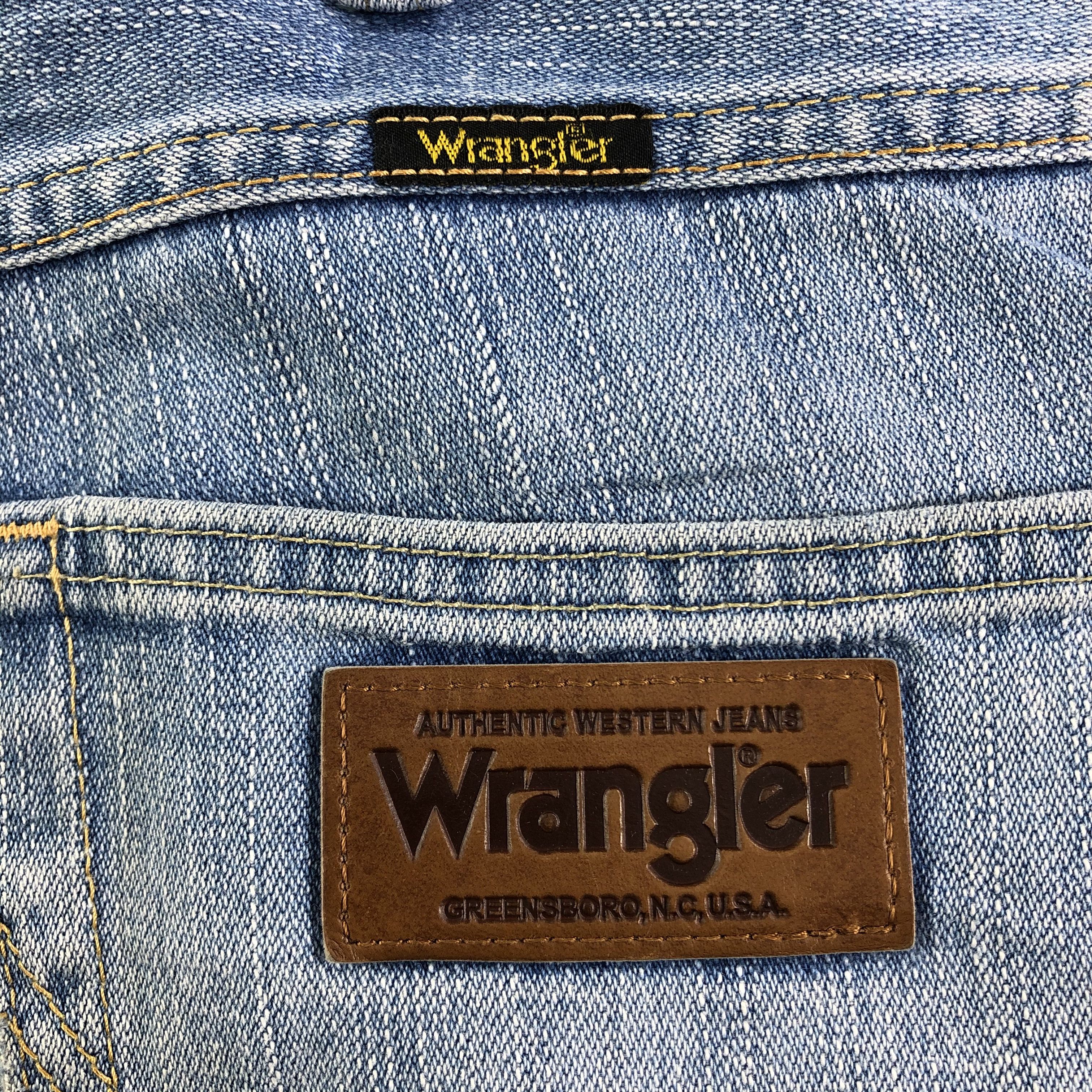 Vintage × Wrangler Vintage Light Wash Wrangler Jeans-JM3219 Size US 37 - 5 Thumbnail