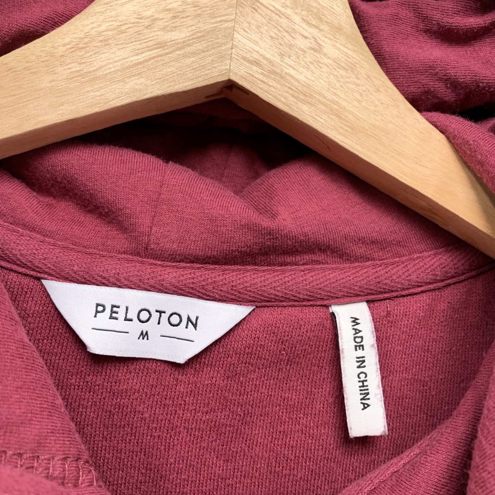 Pinko Peloton Hoodie Sweatshirt Womens Medium Pink Hooded Full Zip Fleece Size M / US 6-8 / IT 42-44 - 4 Thumbnail