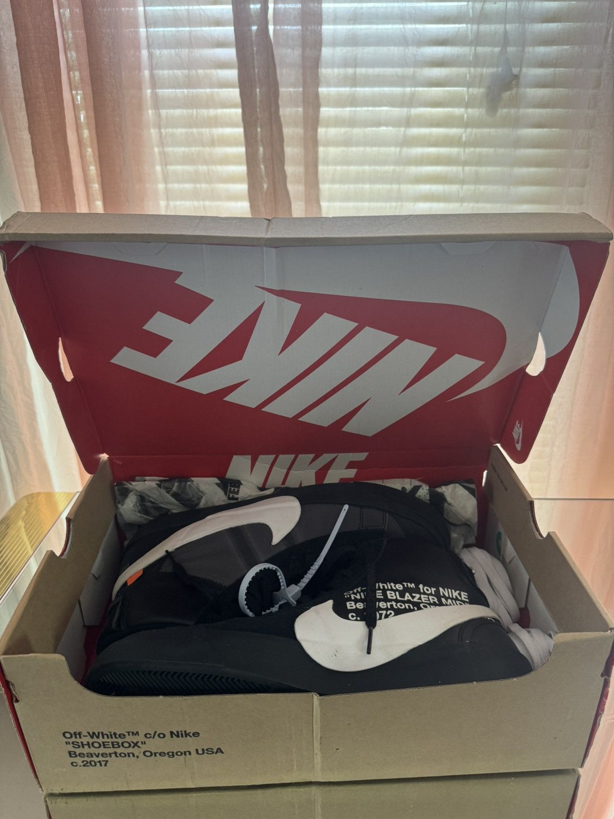 Nike × Off-White Nike blazers Off-white grim reapers Size US 11.5 / EU 44-45 - 1 Thumbnail