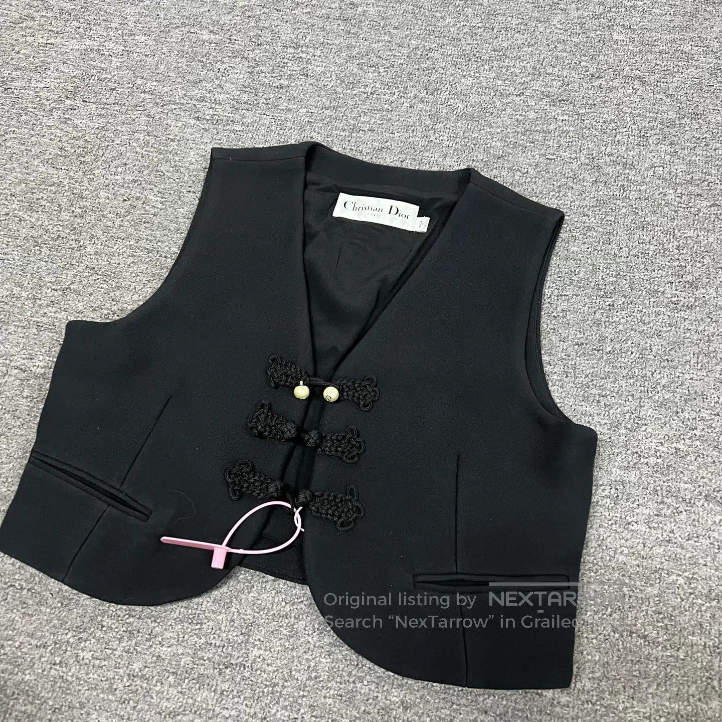 Dior Dior China wind flap buckle short vest| Size M / US 6-8 / IT 42-44 - 3 Thumbnail
