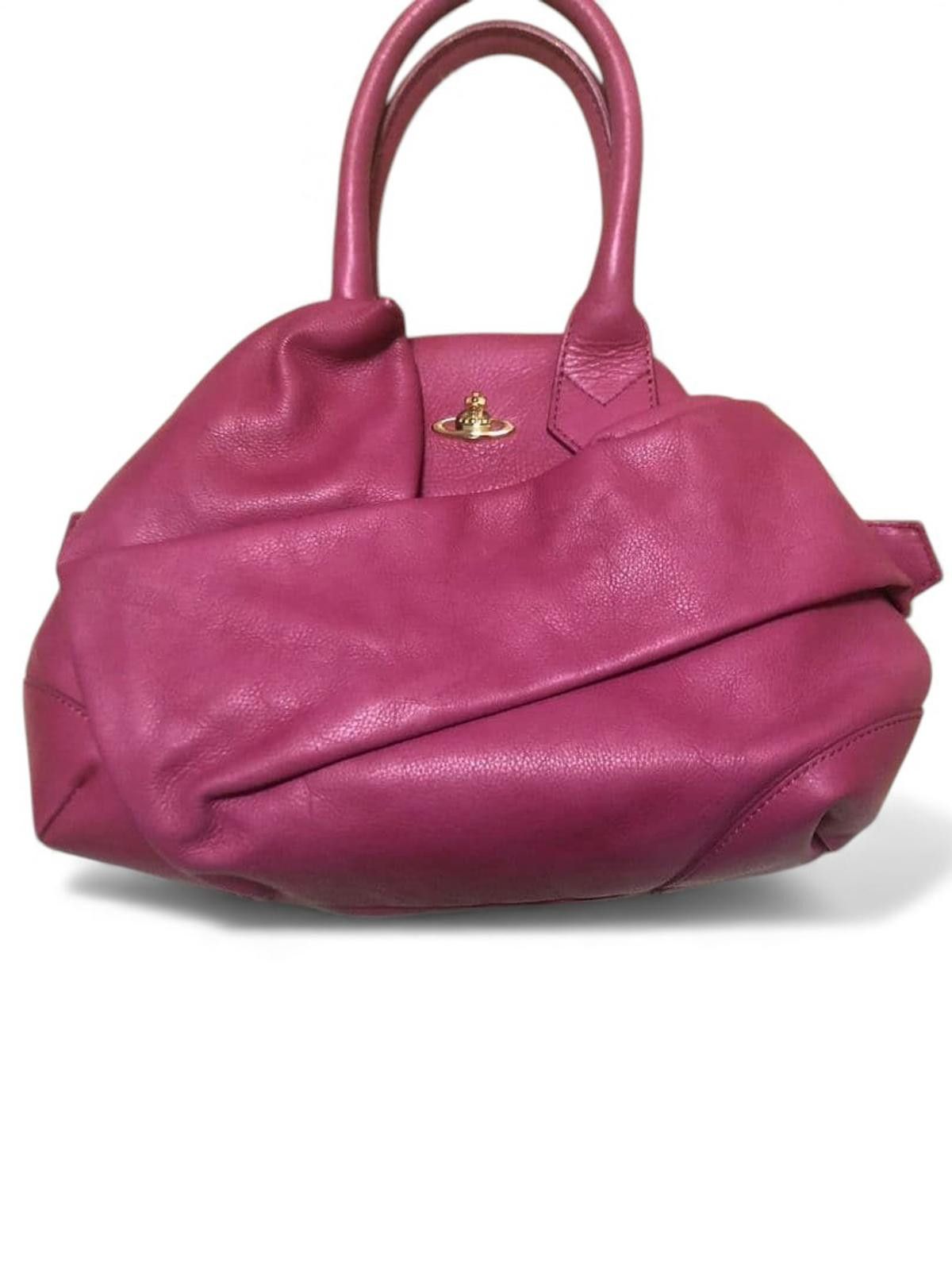 Vivienne Westwood Vivienne Westwood - Pink Leather Shoulder Bag Size ONE SIZE - 2 Thumbnail
