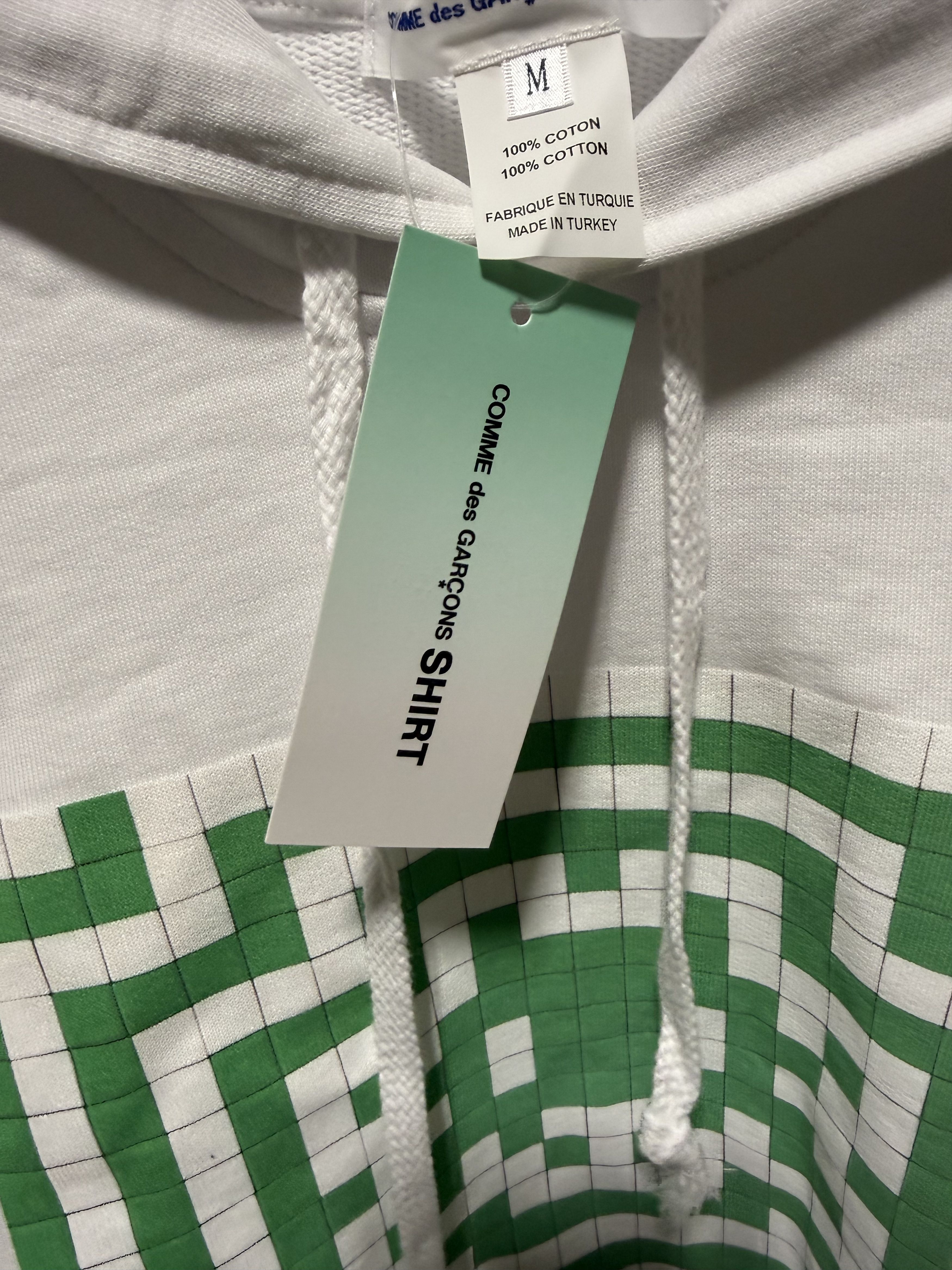 Comme des Garcons SHIRT Comme des Garcons SHIRT x Invader Sweatshirt 'White' Size US M / EU 48-50 / 2 - 2 Thumbnail