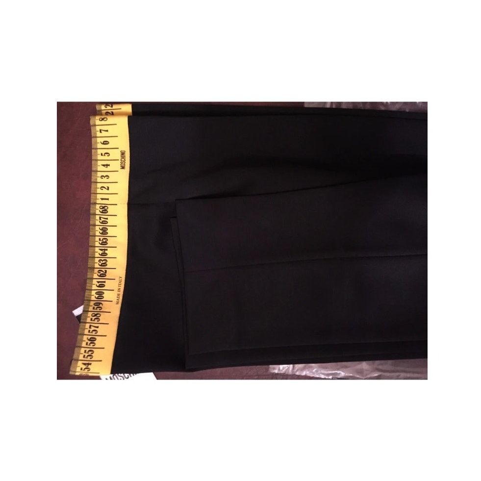 Moschino MSRP Moschino Couture Jeremy Scott Pleated Tapered Pants Size 27" / US 4 / IT 40 - 6 Thumbnail