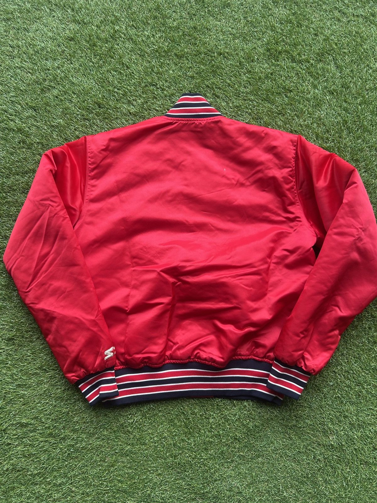 Starter Vintage 80s 90s Starter St. Louis Cardinals Red Satin Jacket Size US M / EU 48-50 / 2 - 5 Thumbnail
