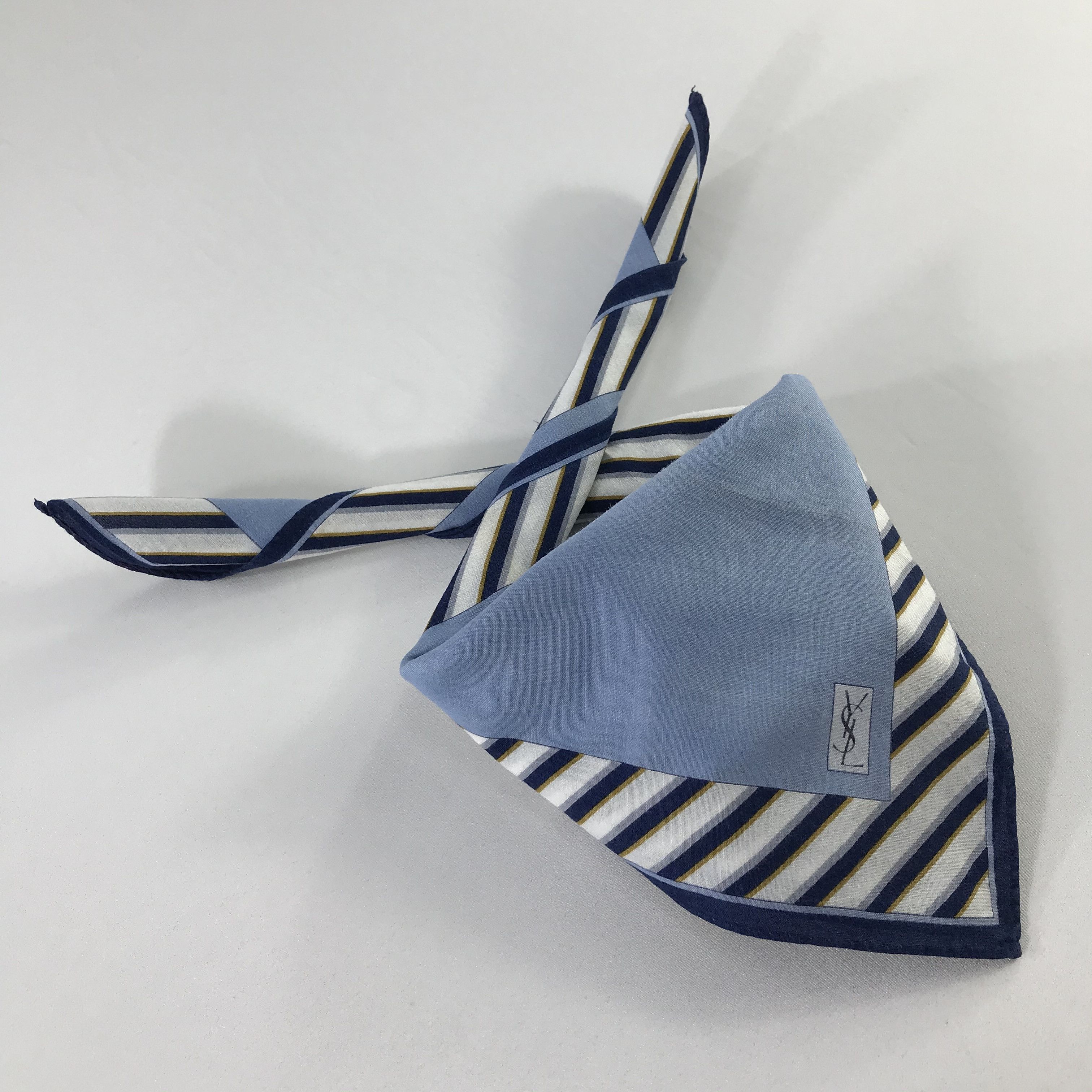Vintage × Yves Saint Laurent Yves Saint Laurent Bandana / Handkerchief /Neckerchief -S937 Size ONE SIZE - 4 Thumbnail