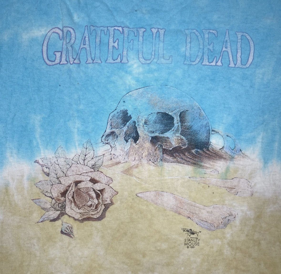 Anvil Vintage Grateful Dead Tye DyeSingle Stitch Rare Large Size US L / EU 52-54 / 3 - 5 Thumbnail